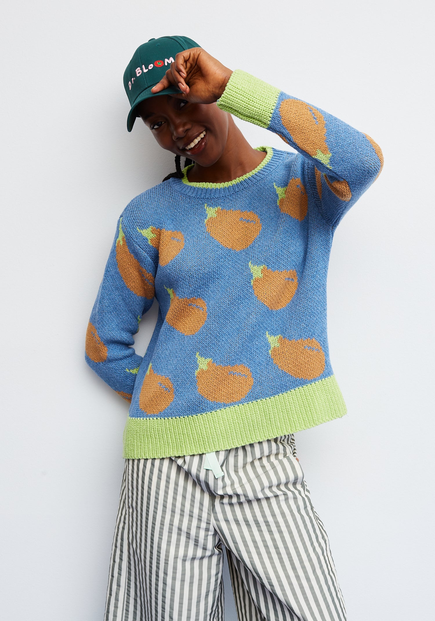 Maglia Melanzane Blu