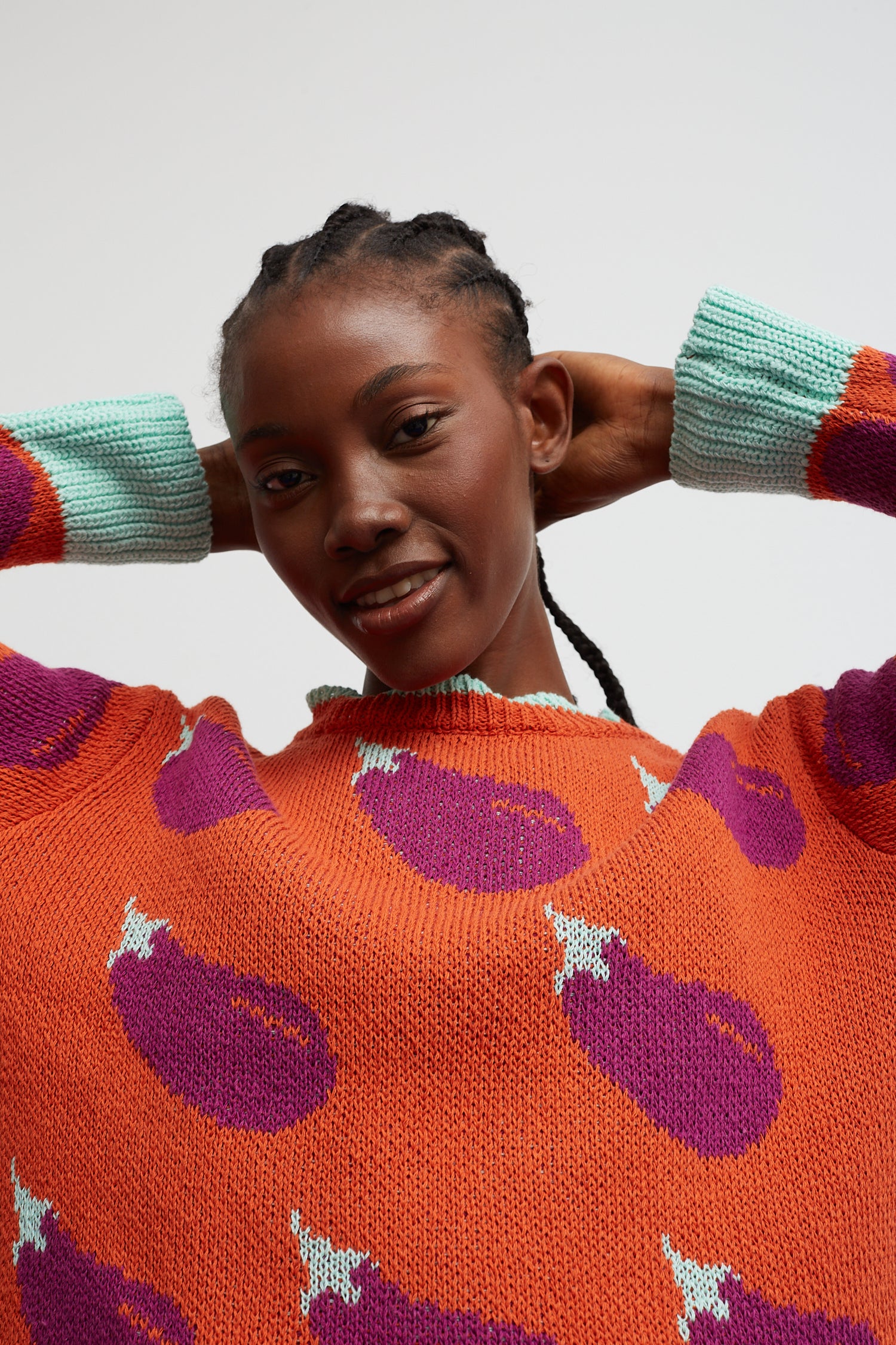 Pull Melanzane Terracotta