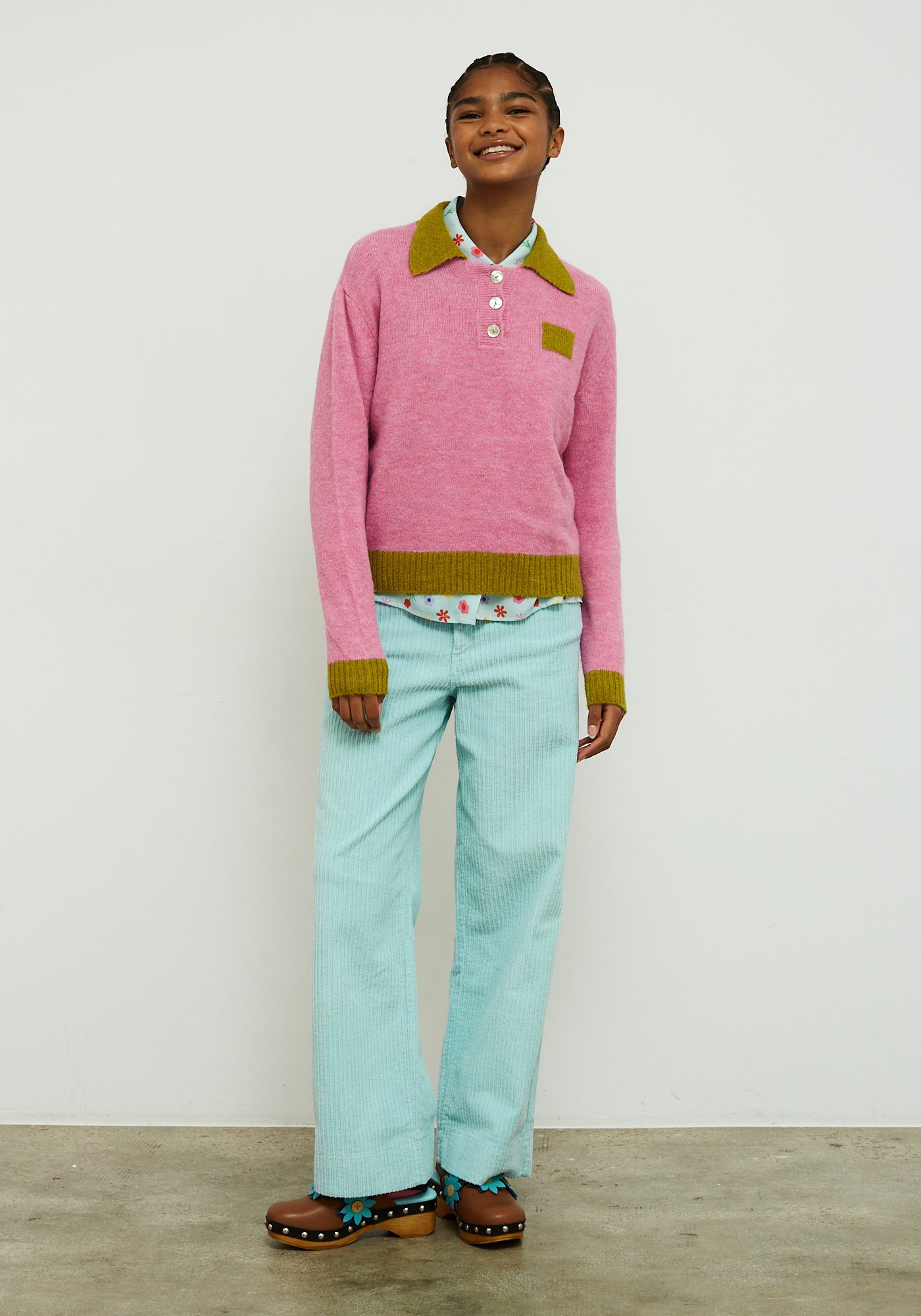 Pantalone Rose Acqua