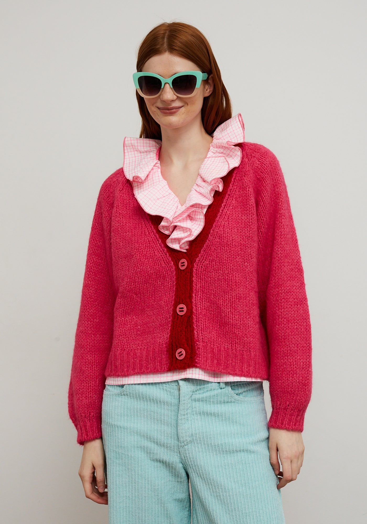 Cardigan Cocoon Rose