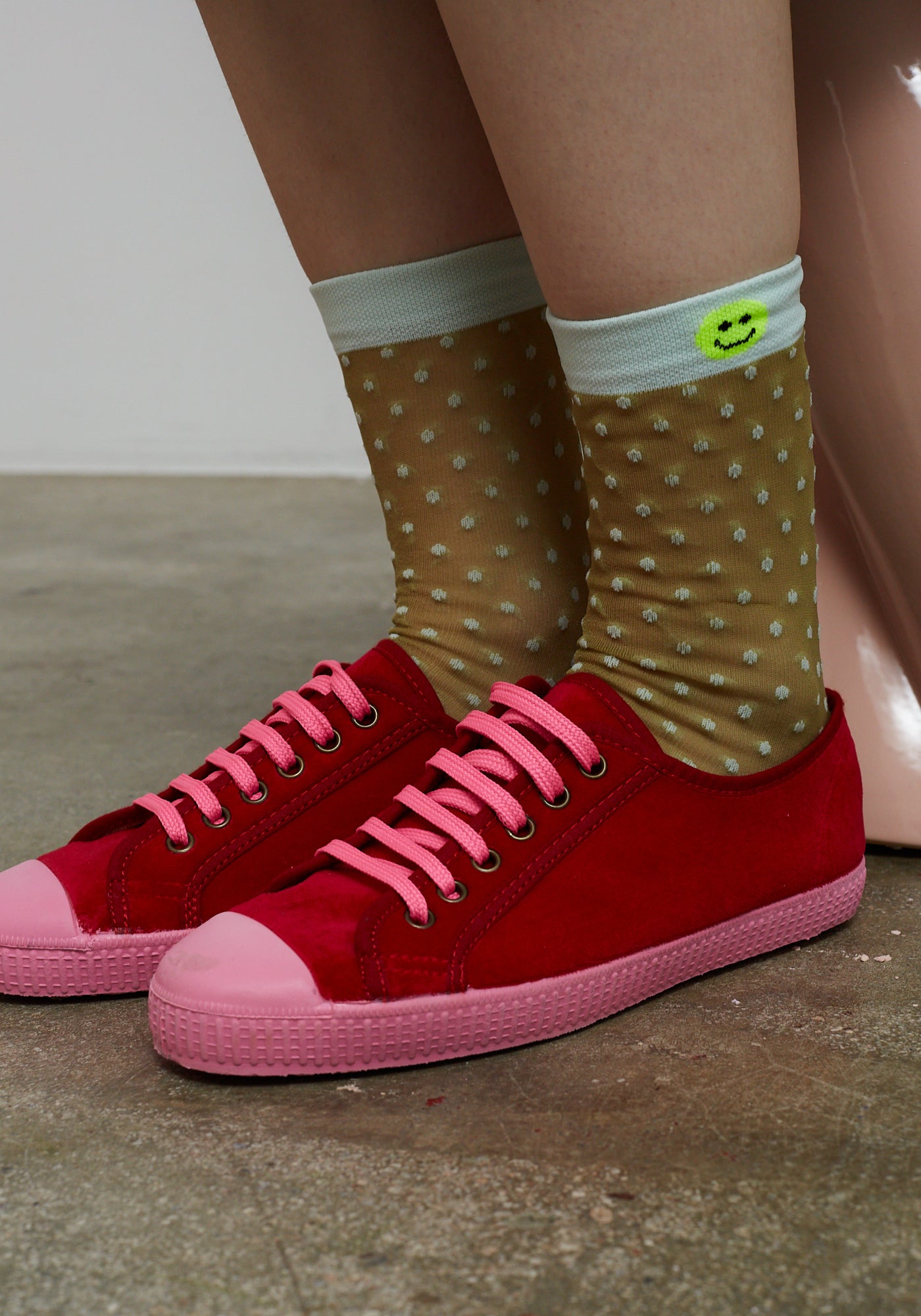 Chaussettes Null Caqui