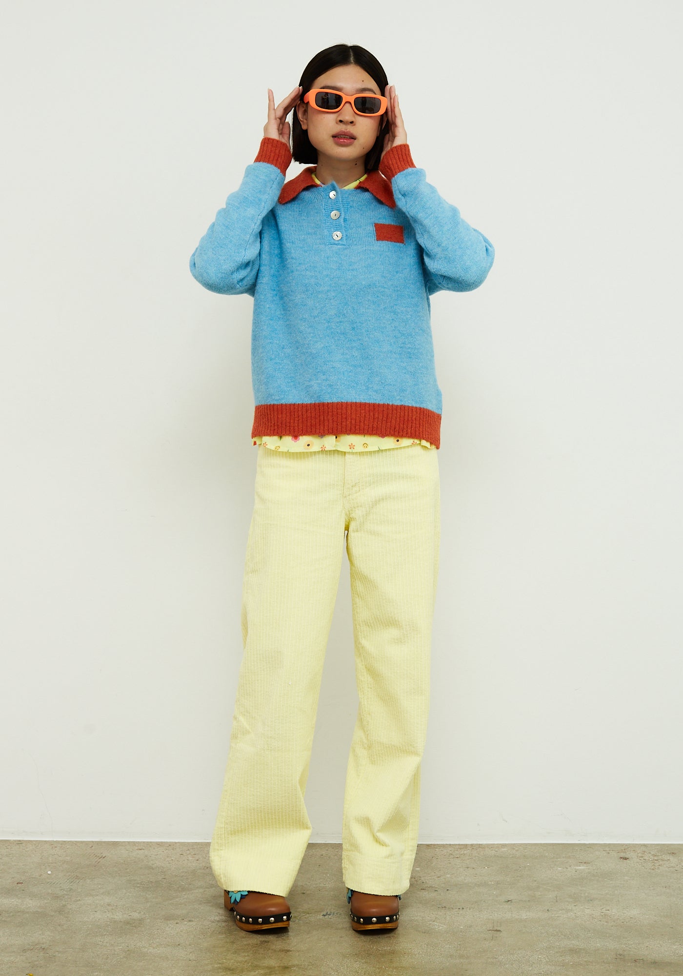 Jersey Poppy Bleu