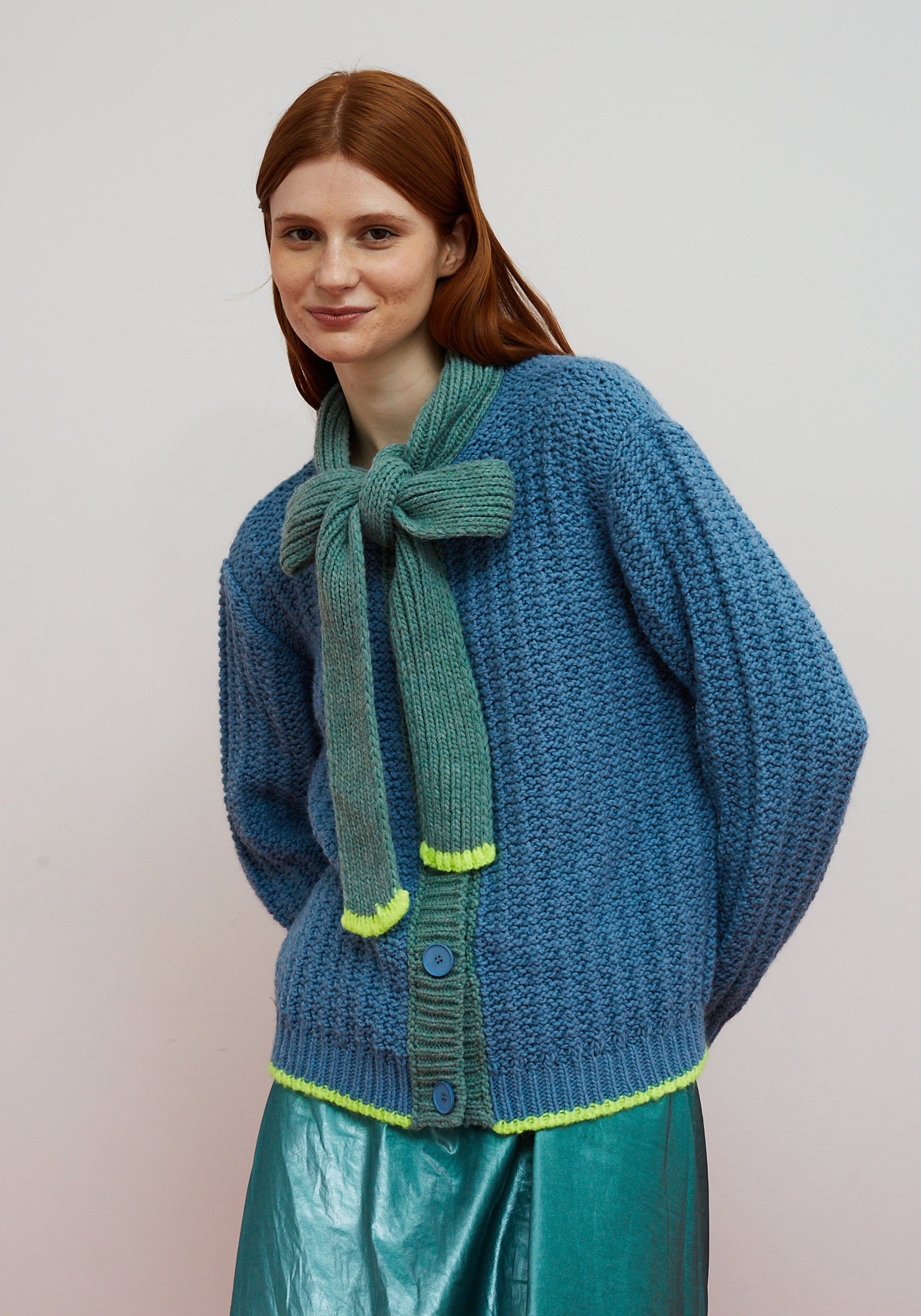Cardigan Grace Bleu