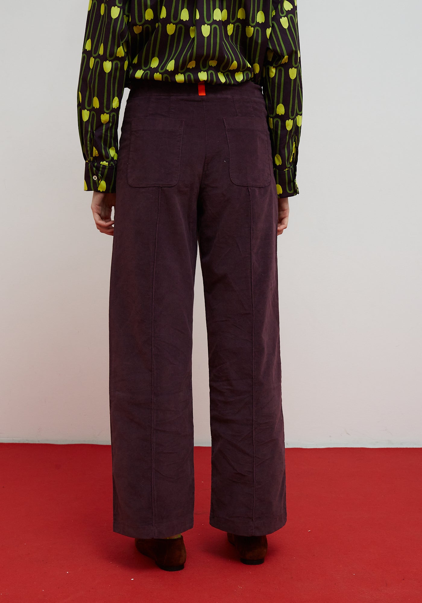 Pantalon Destiny coleur Aubergine
