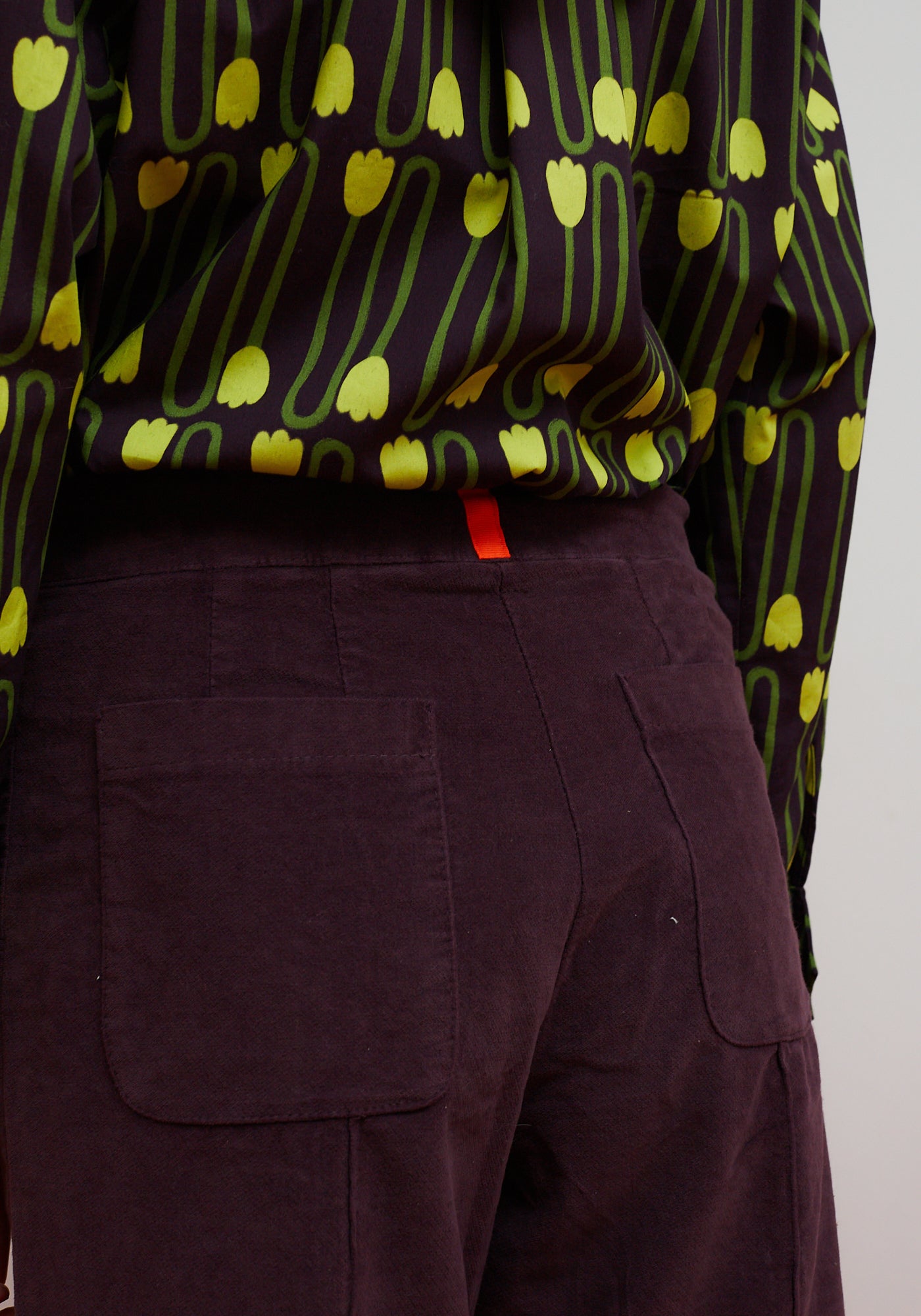 Pantalon Destiny coleur Aubergine