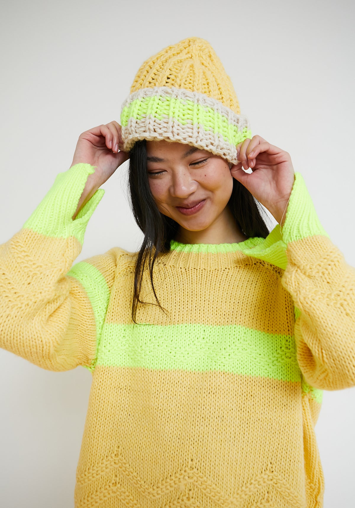 Maglia Caramello Giallo