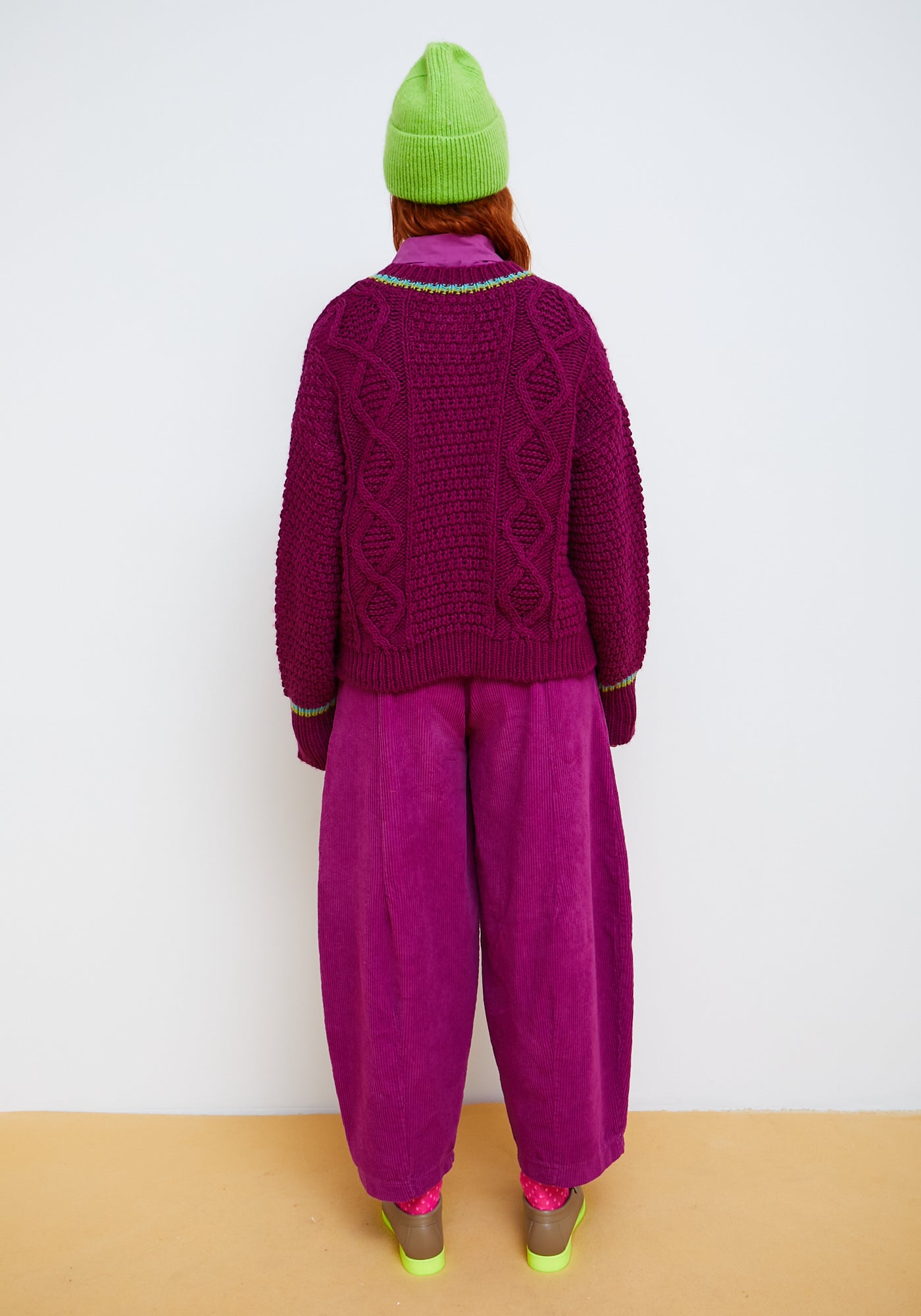 Pantalon Dado Framboise
