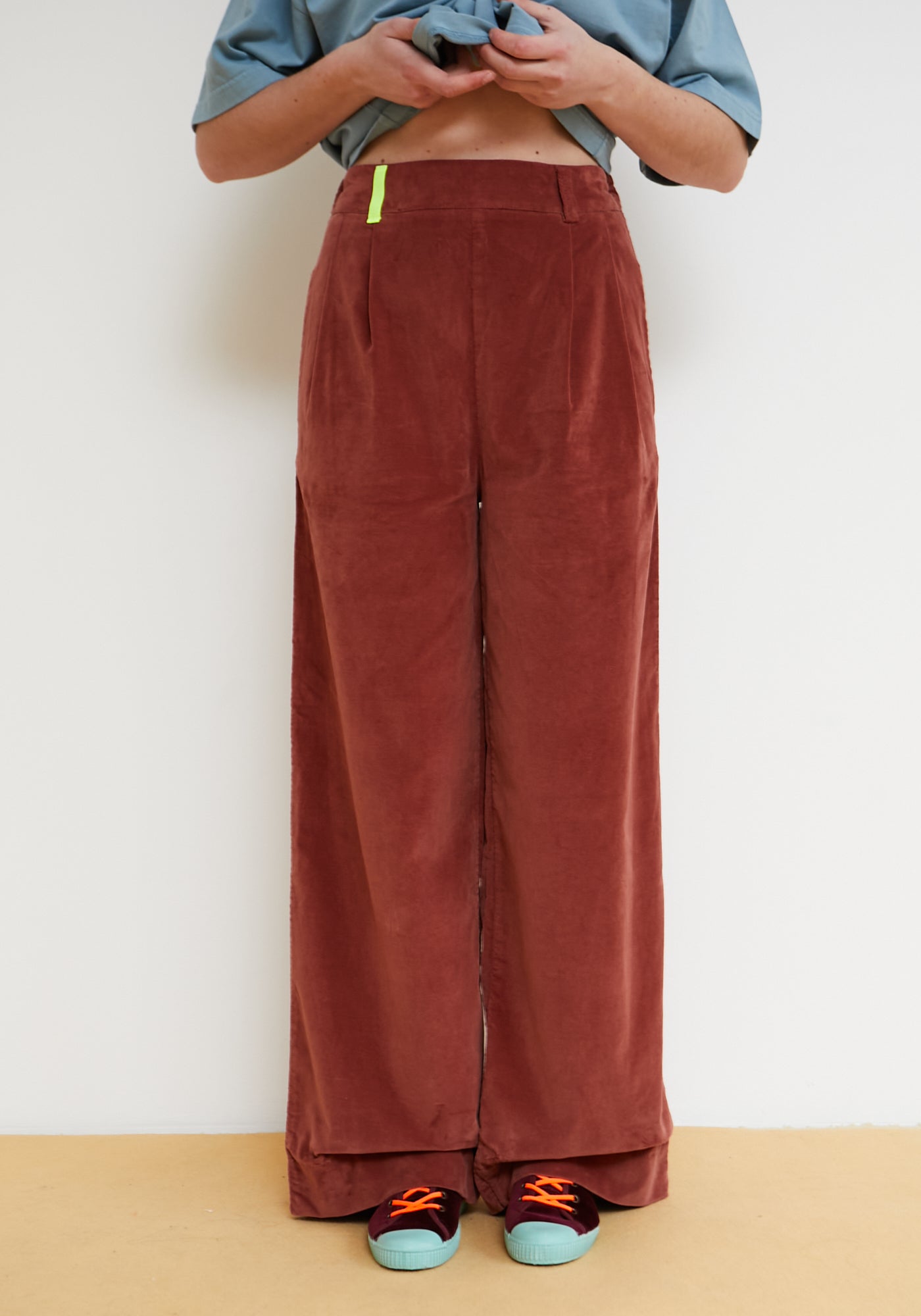Pantaloni Canica Terracotta