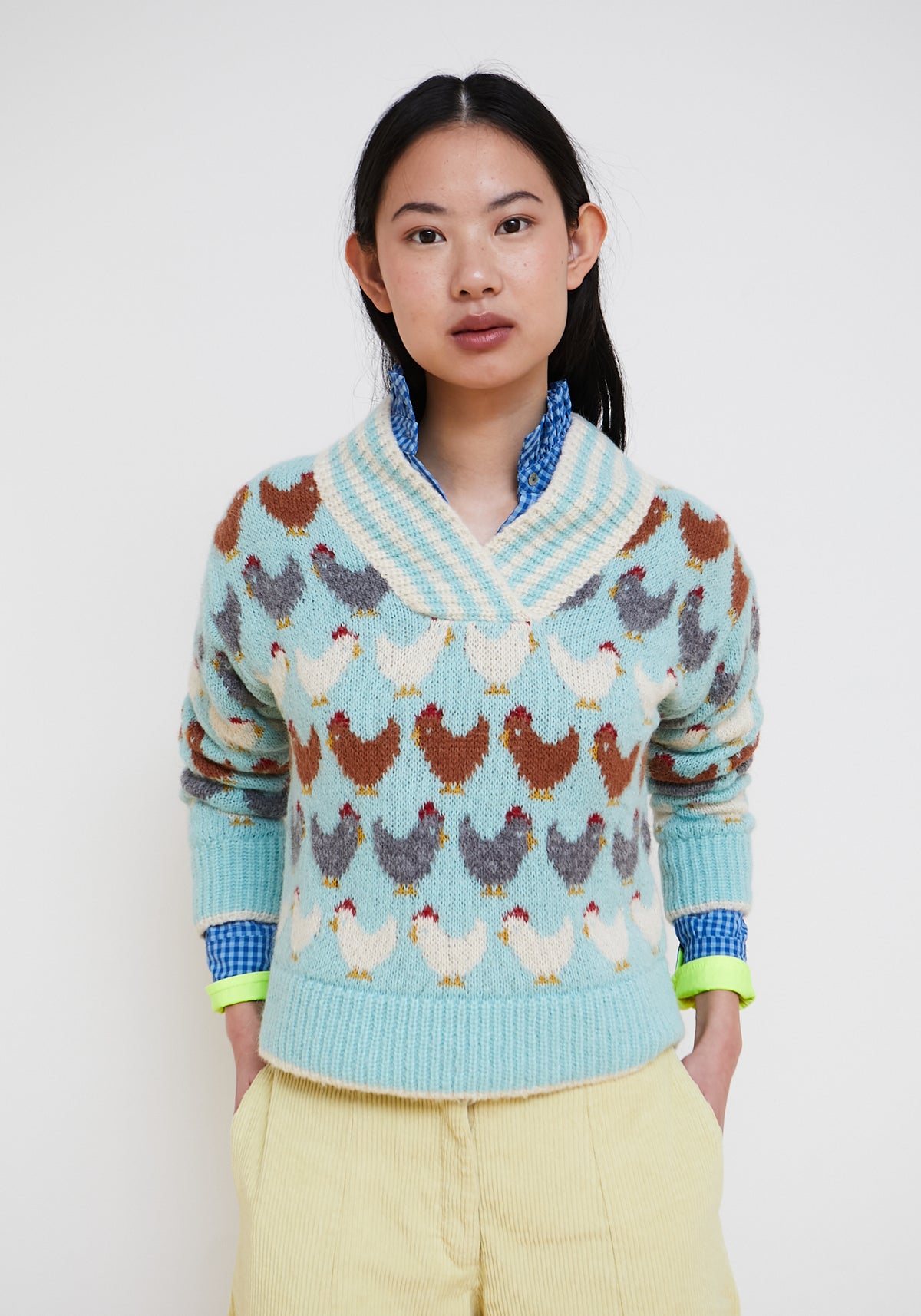 Pull Chirp Bleu Ciel