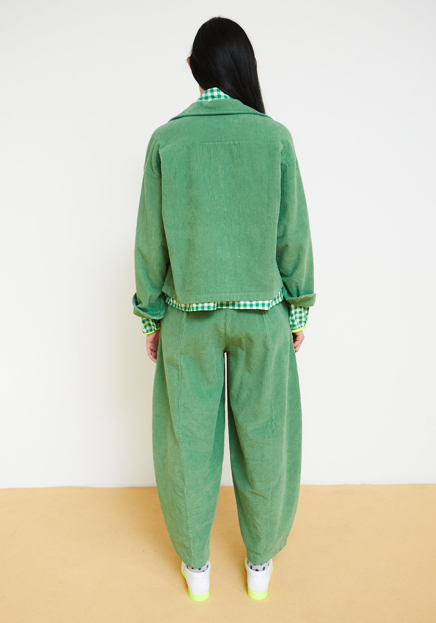 Pantaloni Dado Verde