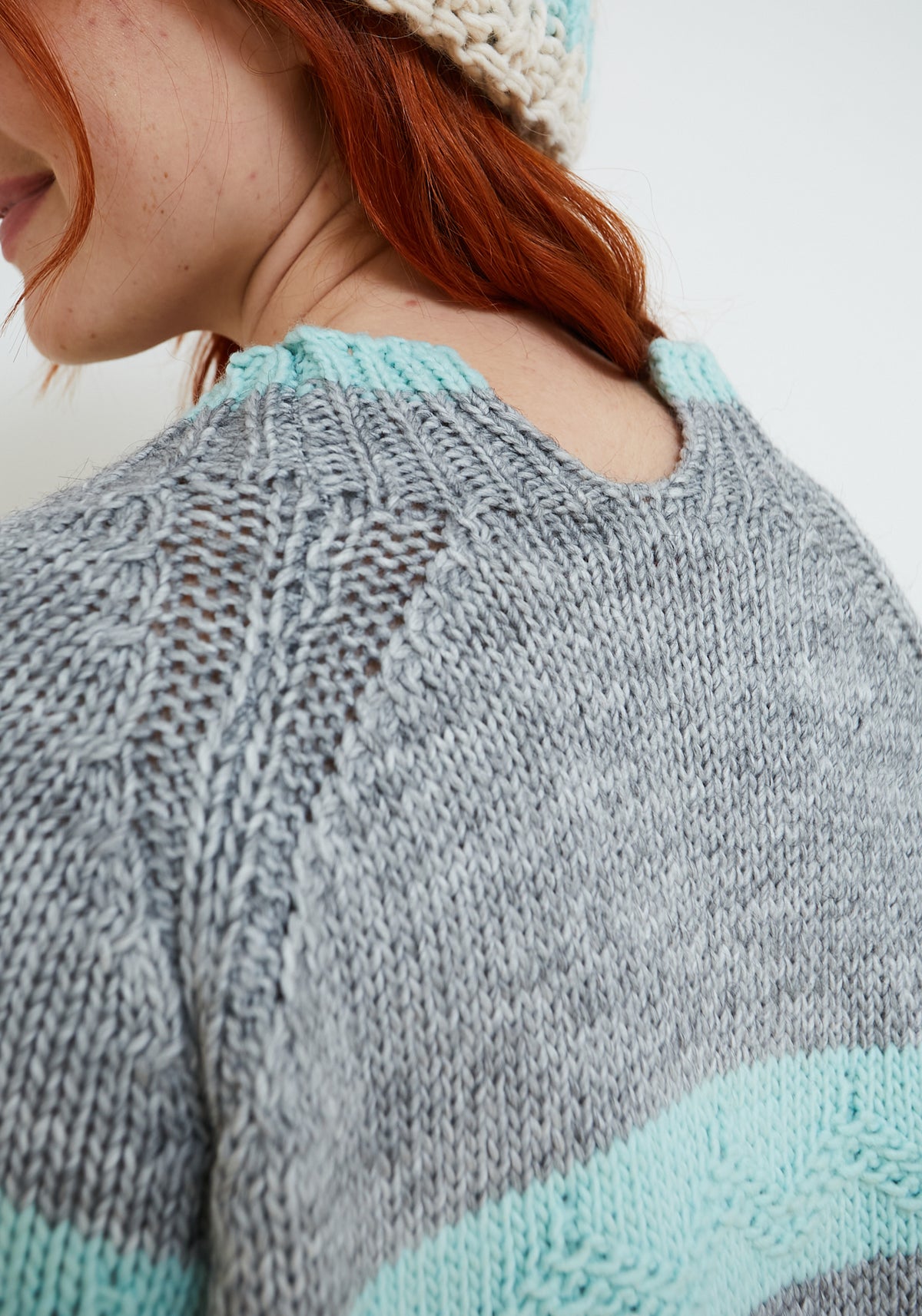 Maglia Caramello Grigia