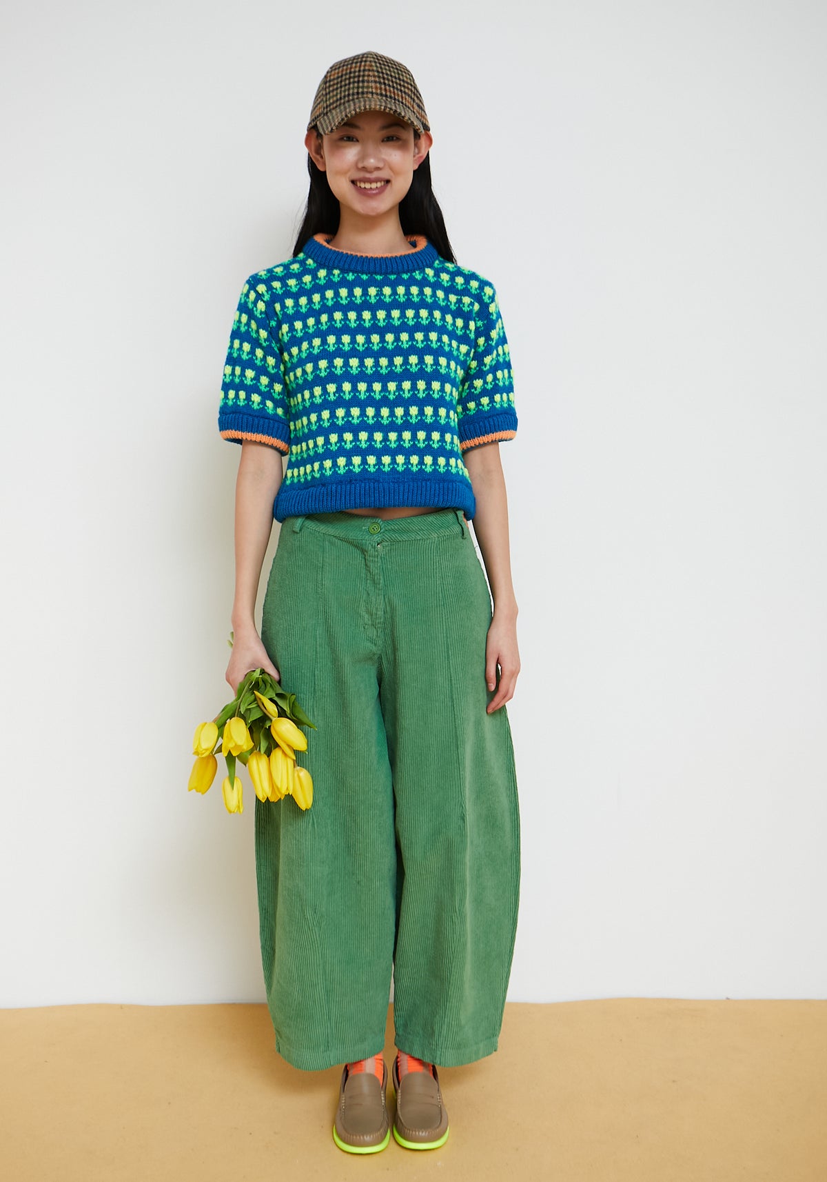 Pantaloni Dado Verde