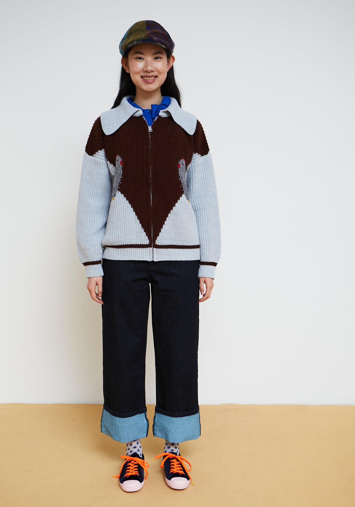 Maglione Farm Cielo