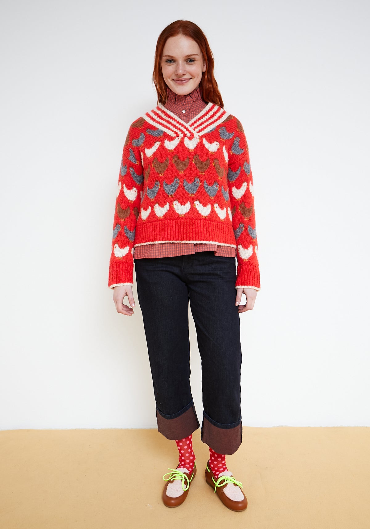 Maglione Chirp Rosso