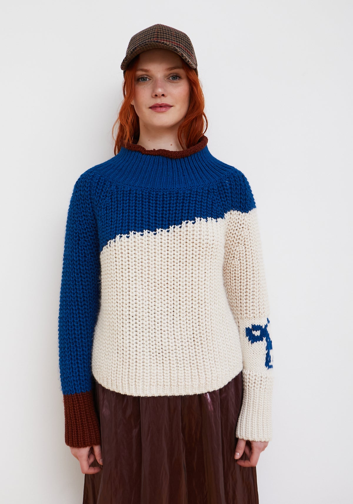 Pull Mow Bleu Marine