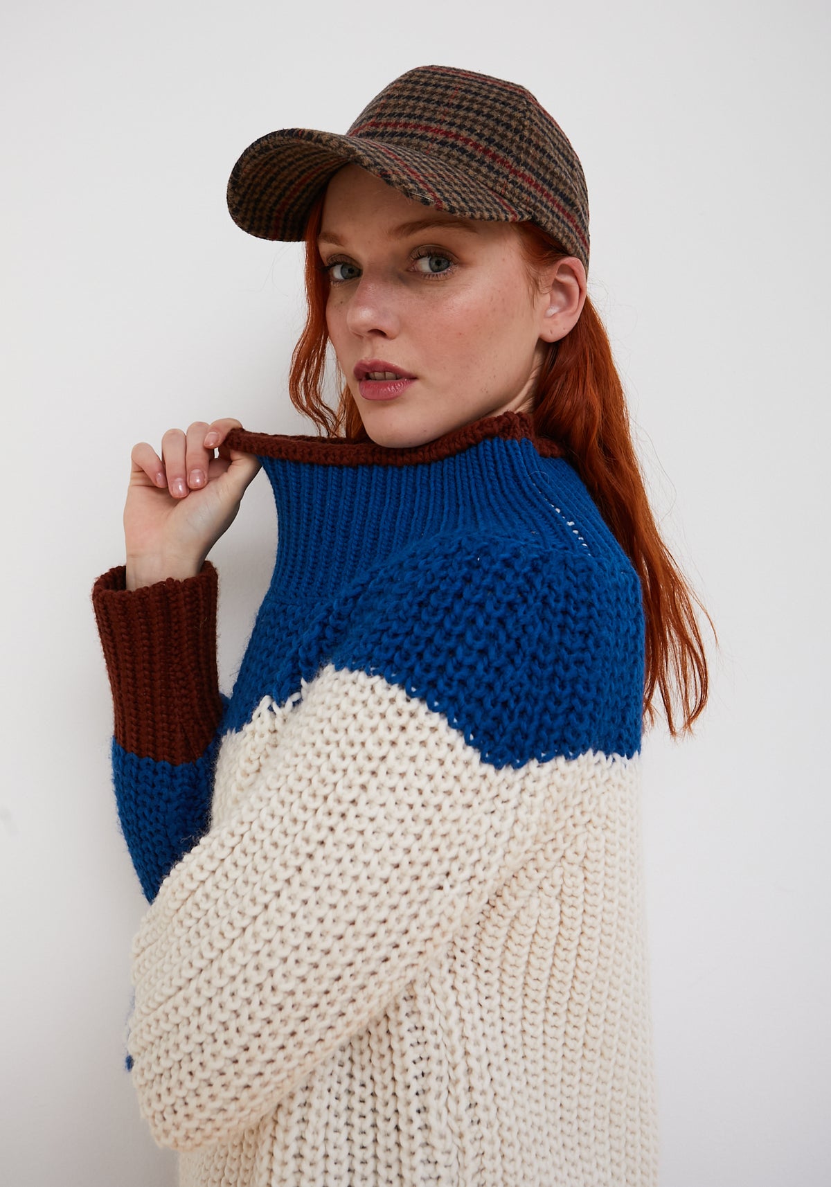Pull Mow Bleu Marine