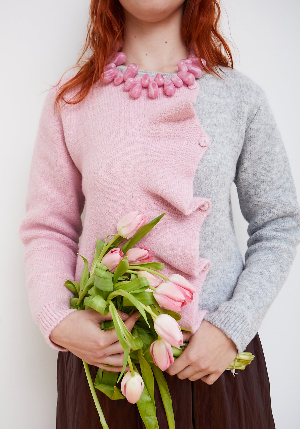 Cardigan Biscuit Rose