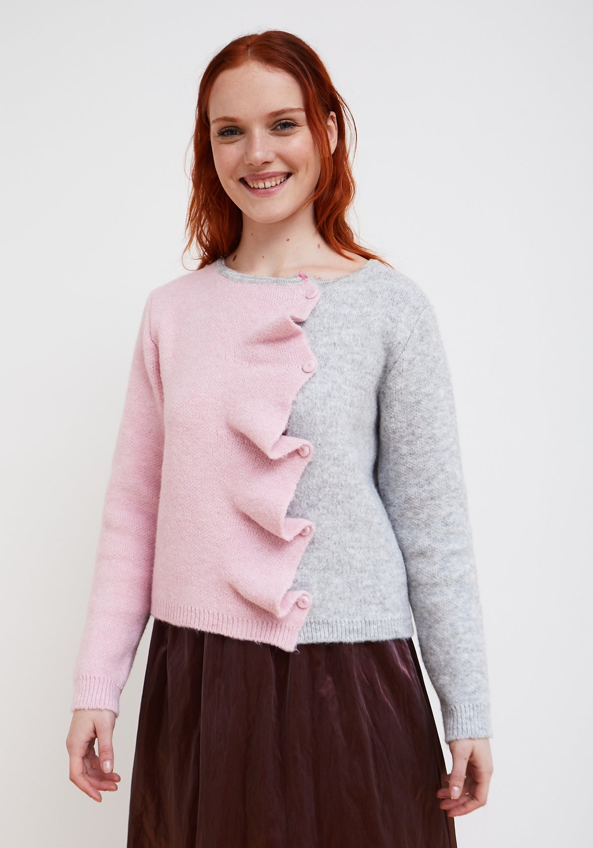 Cardigan Biscuit Rose