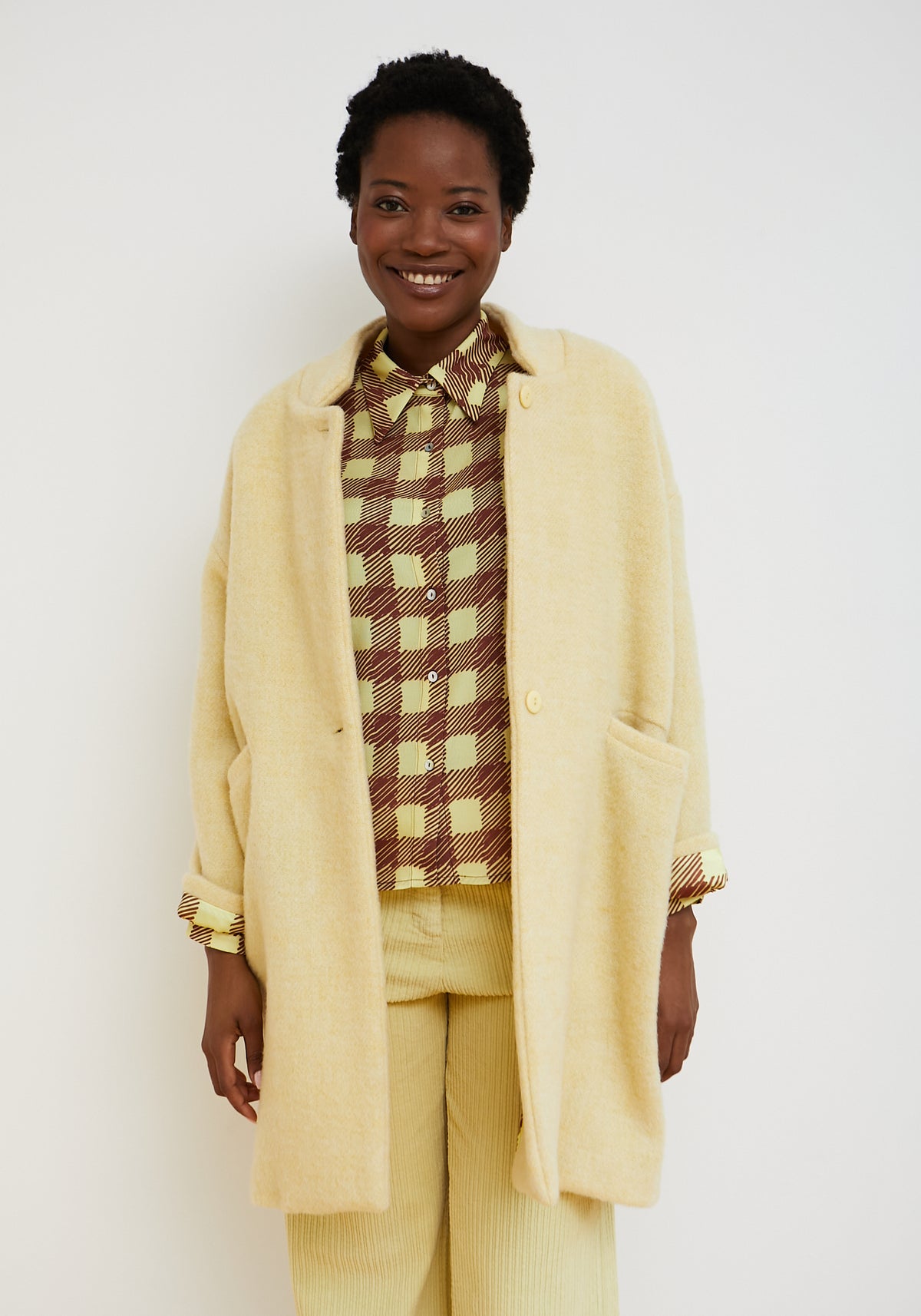 Cappotto Como Giallo