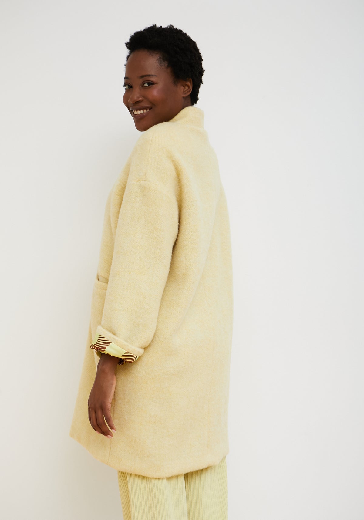 Cappotto Como Giallo