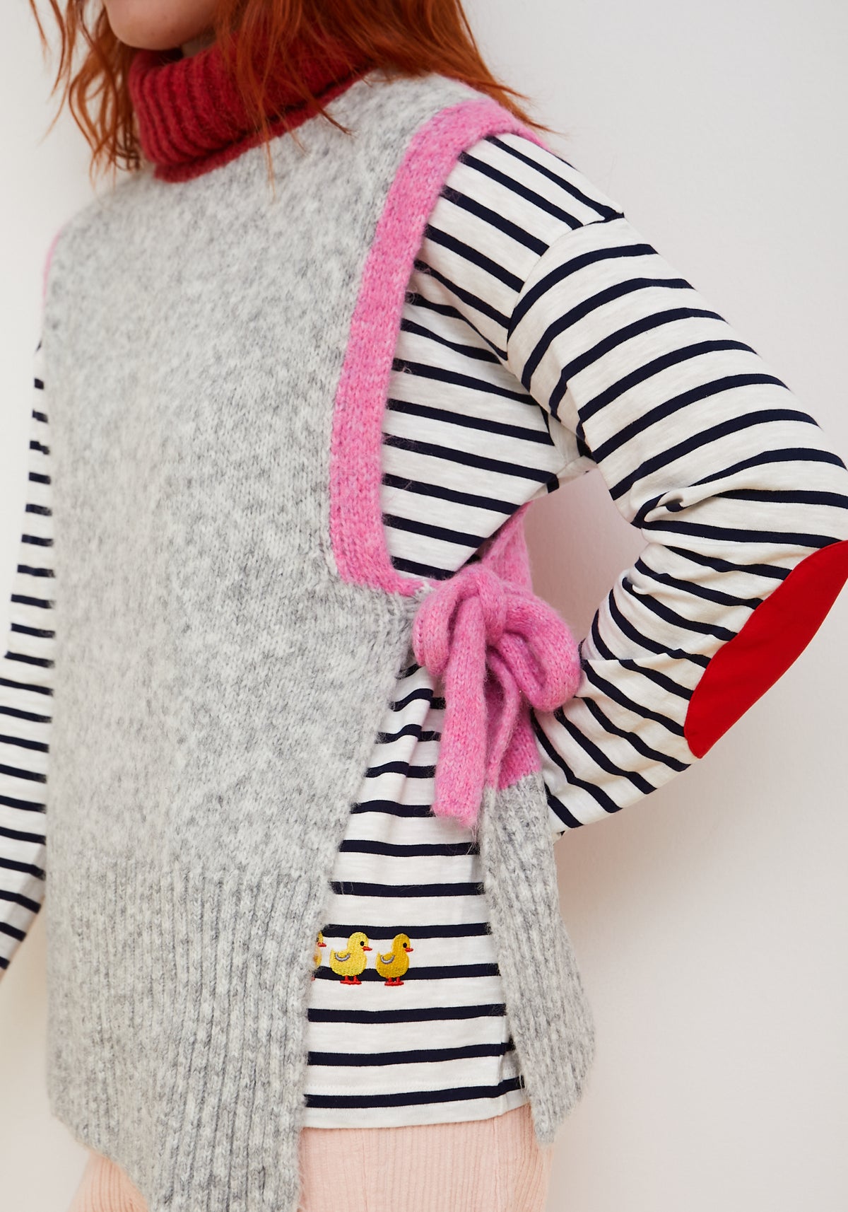 Gilet Maglia Clue Grigio