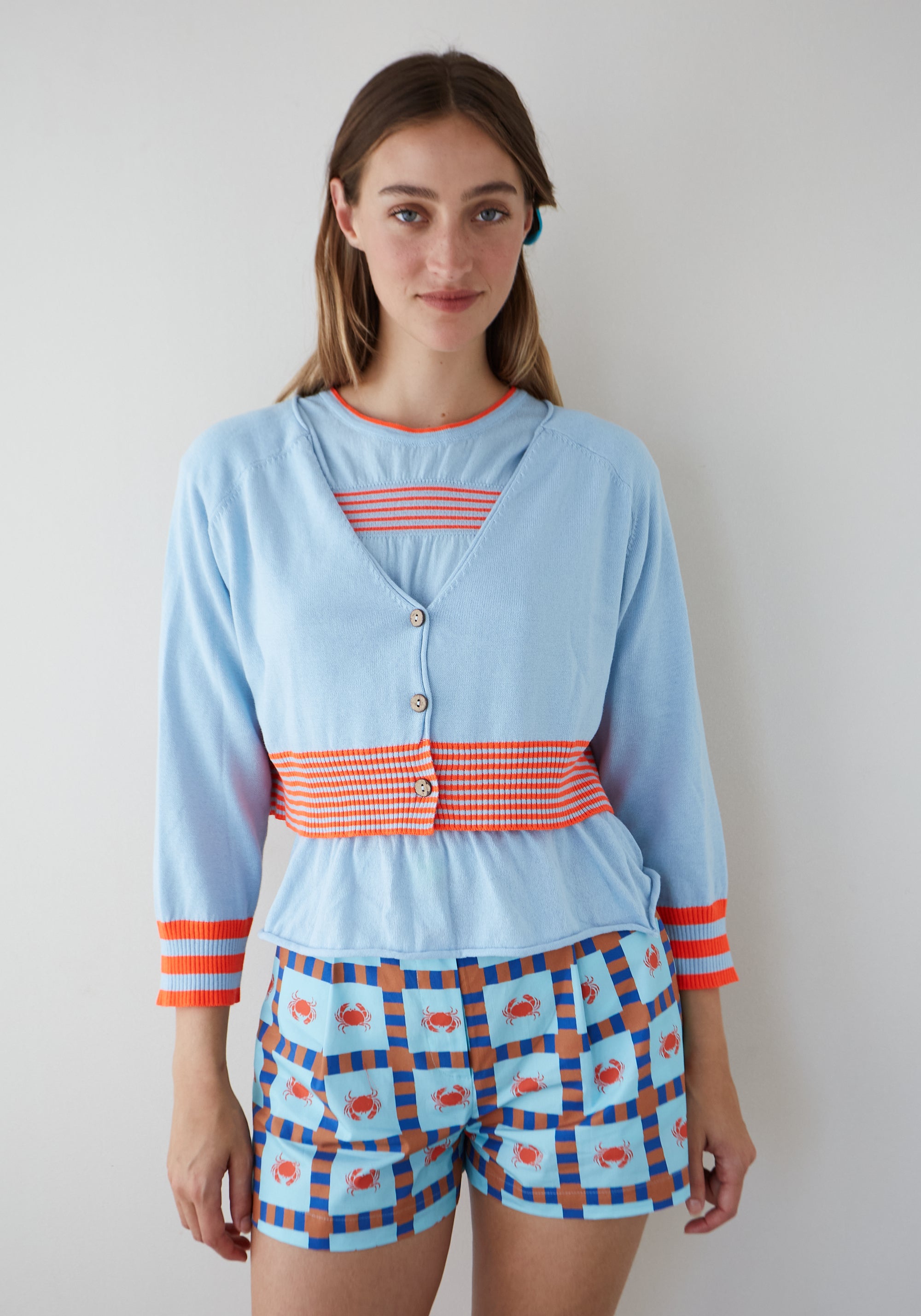 Cardigan Montadito Blu