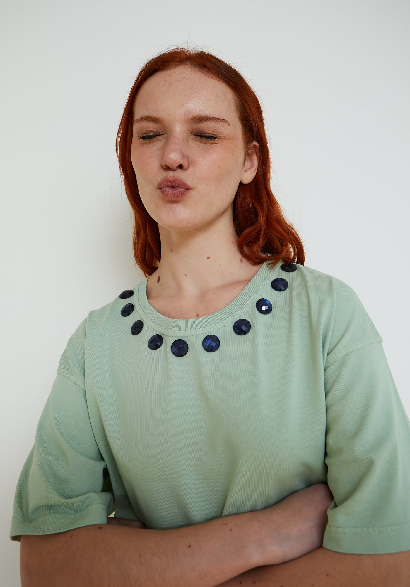 T-shirt Domino Verde