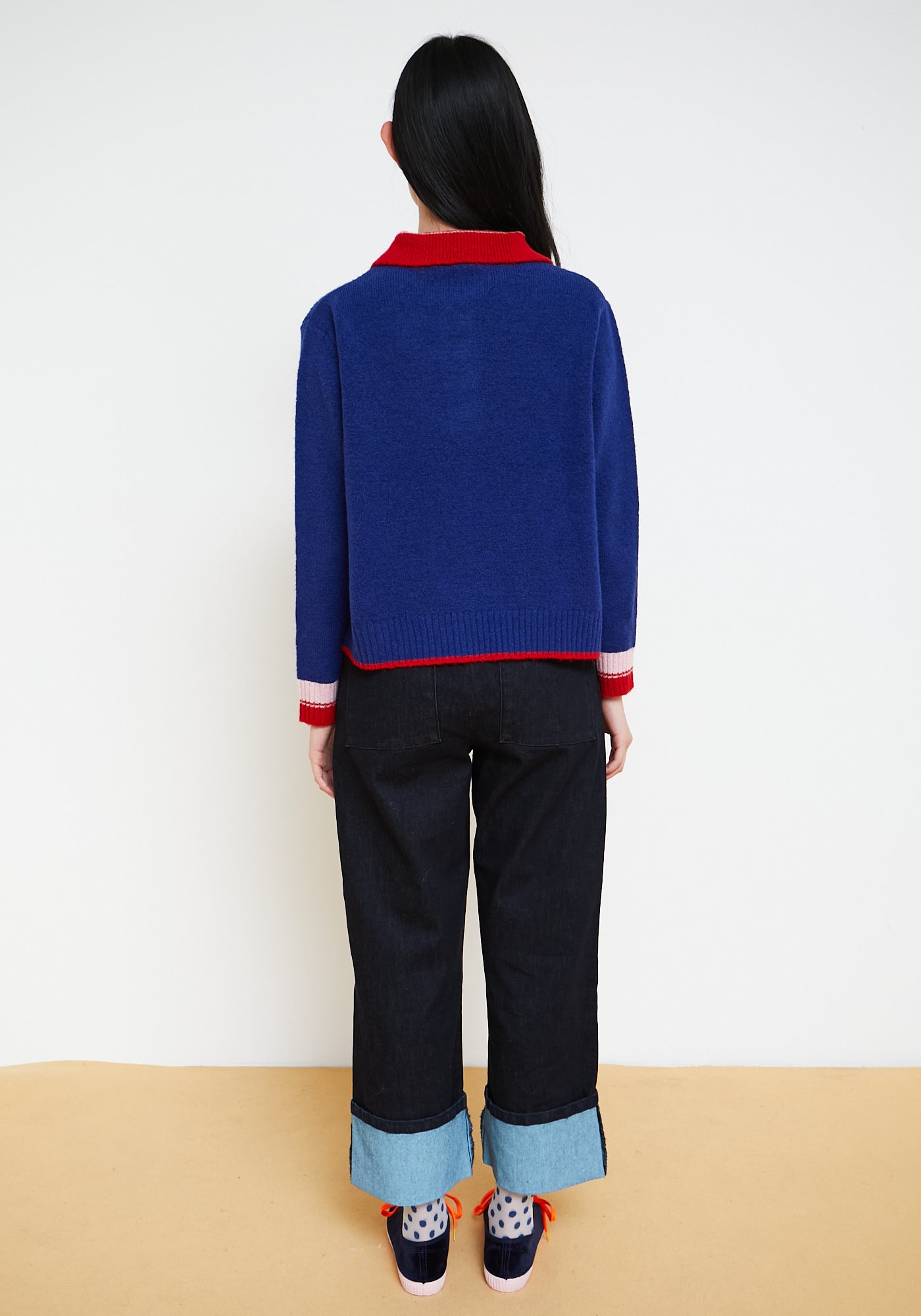 Pantaloni Jenga Blu