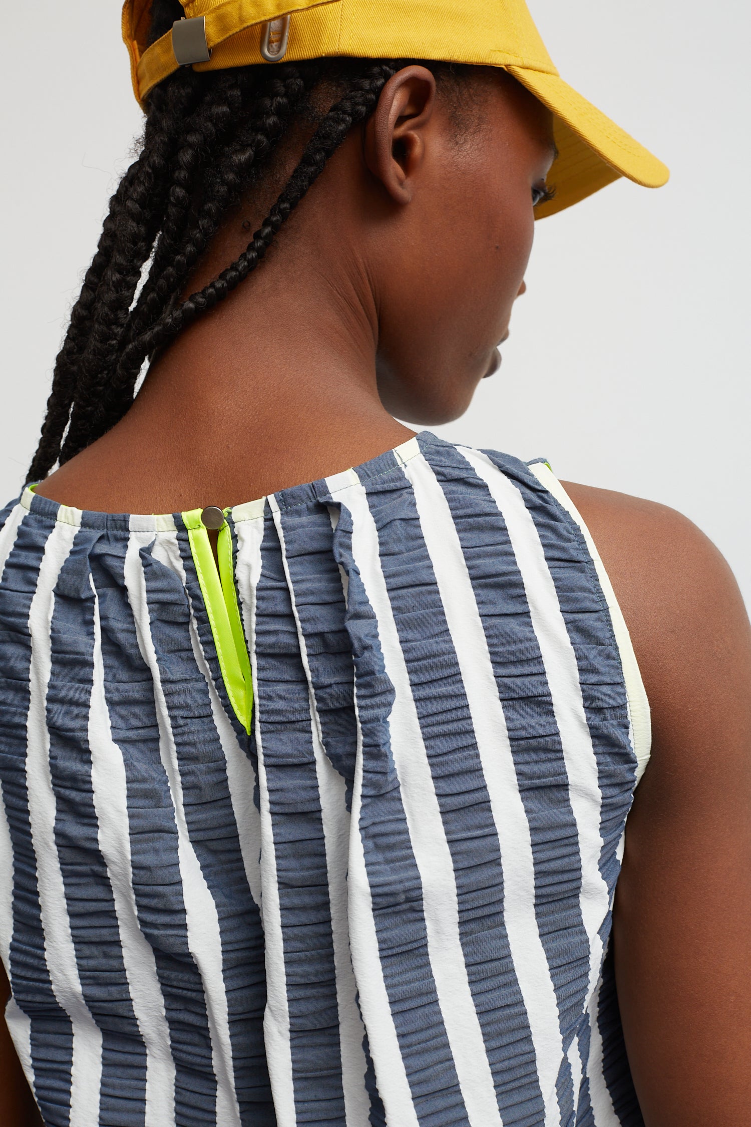 Top Fresco Bleu Marine