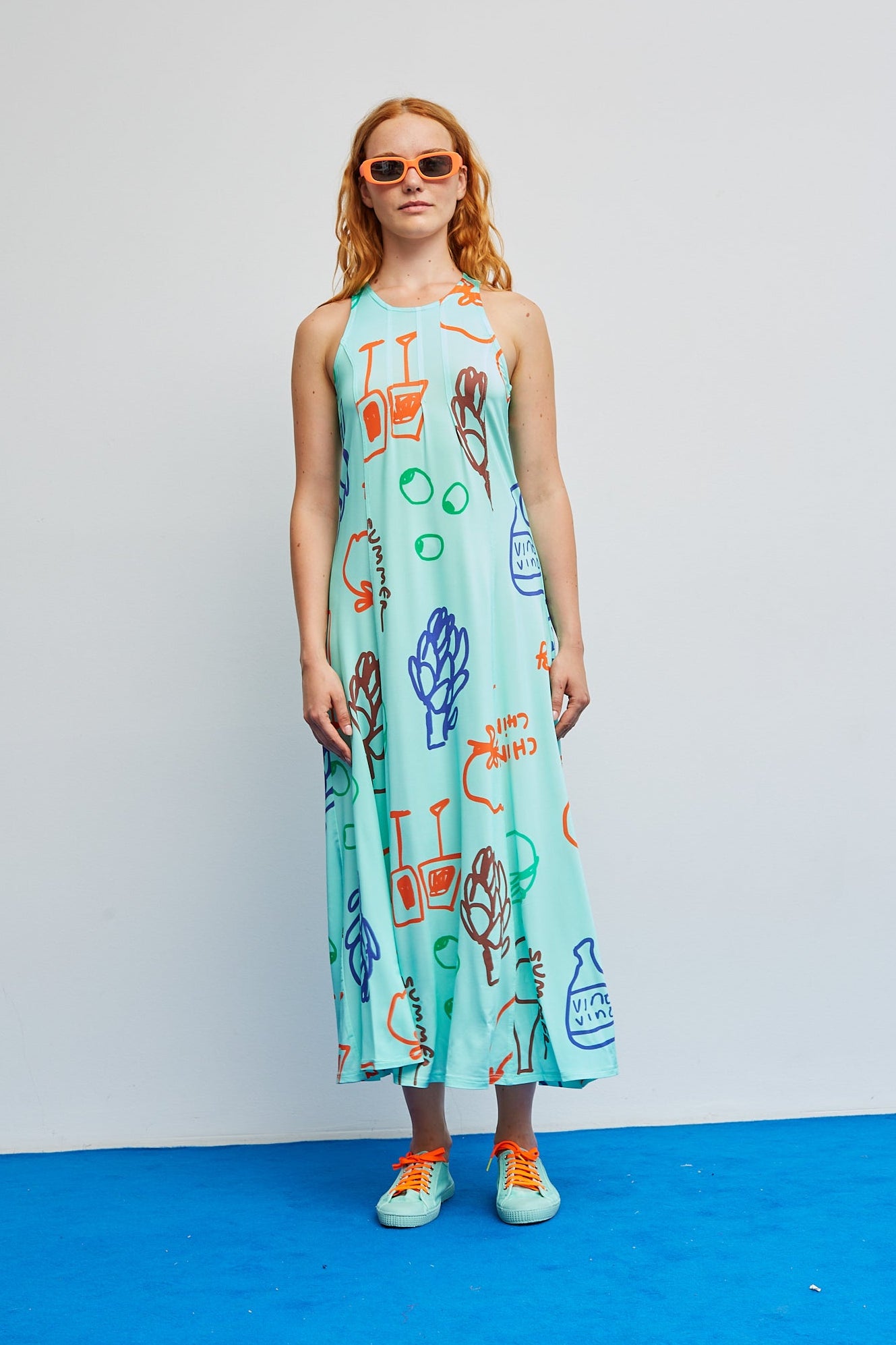 Vestito Crunch Aqua