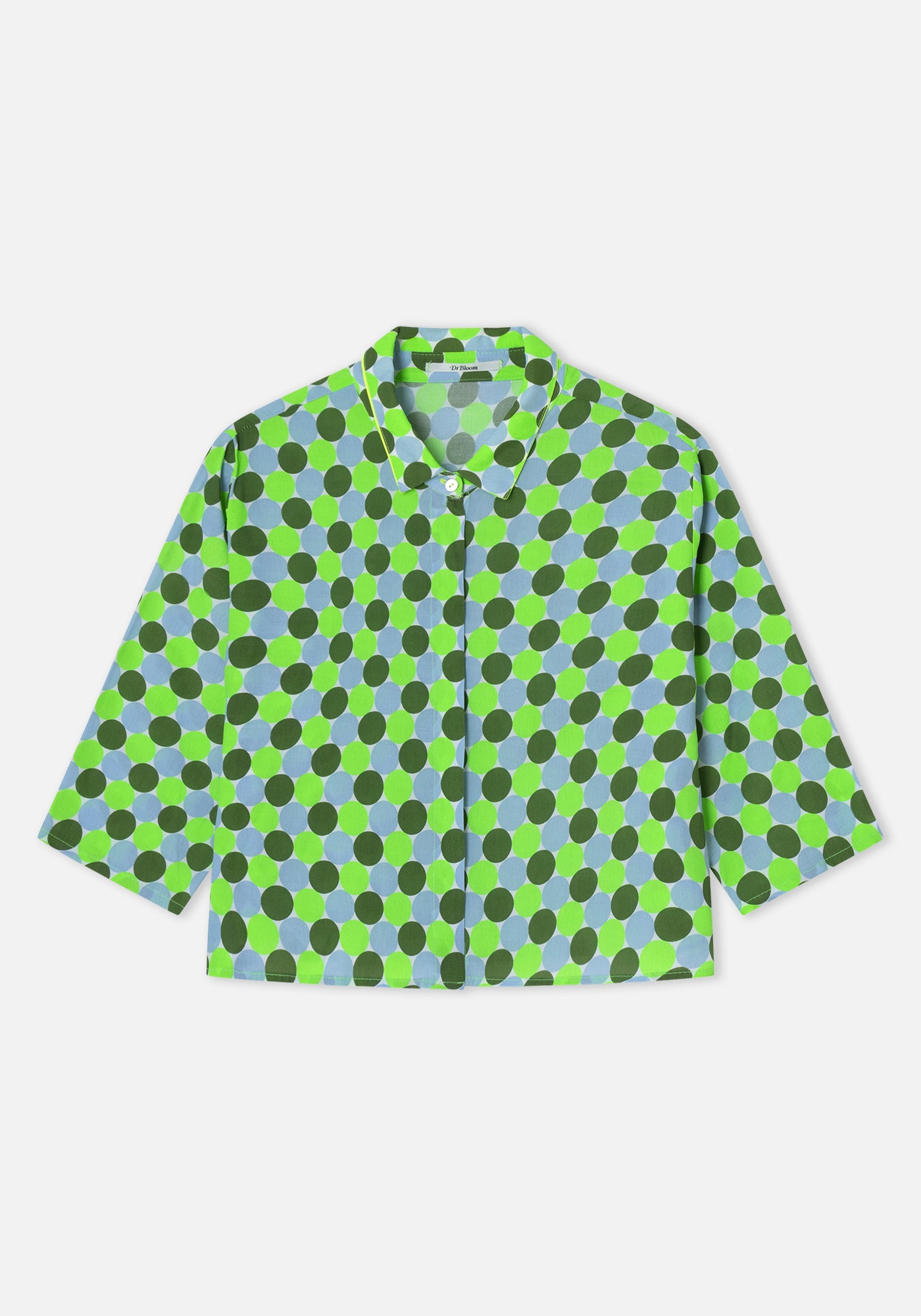 Camicia Shadow Topos Verde