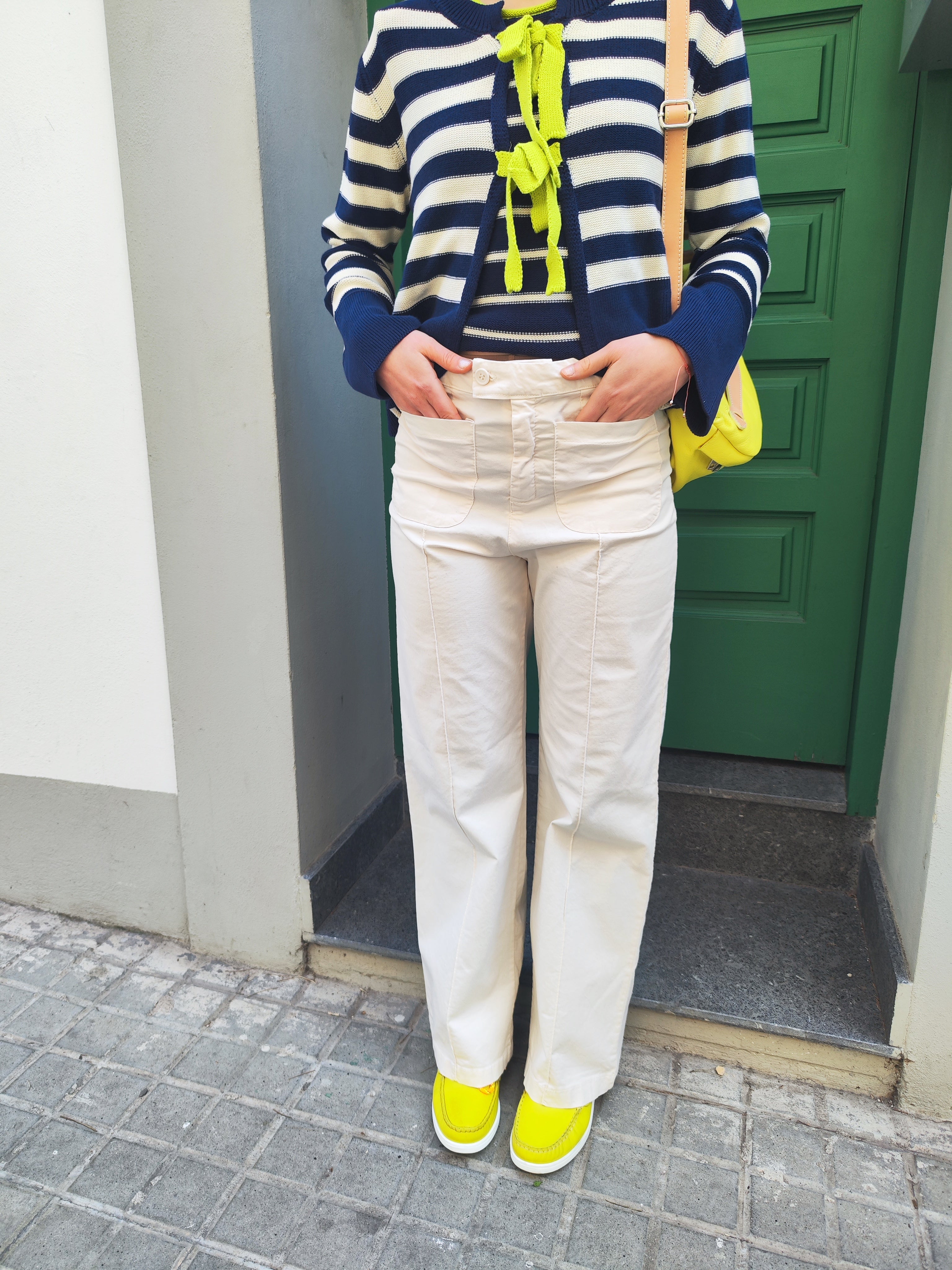 Pantalon Destiny Écru