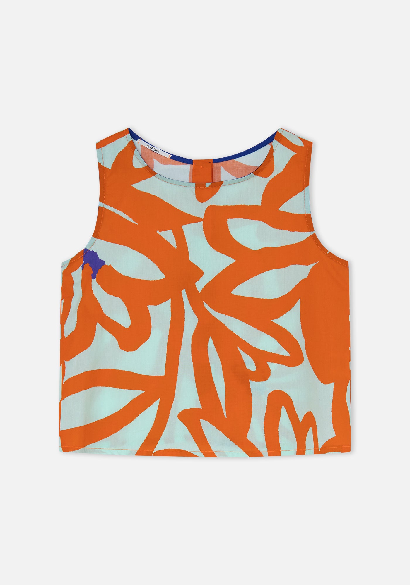 Top Ana Flores Acqua