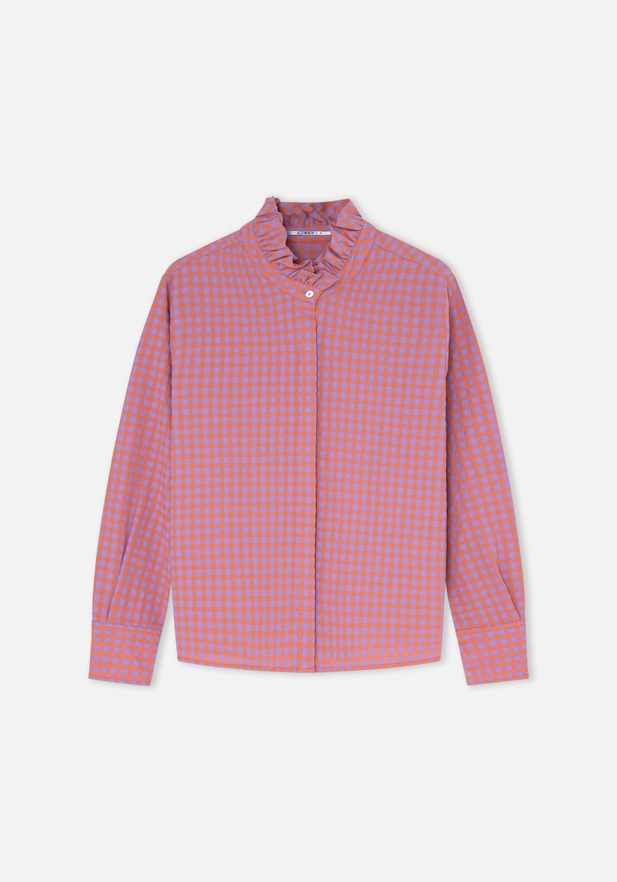 Chemise Vichy Rose