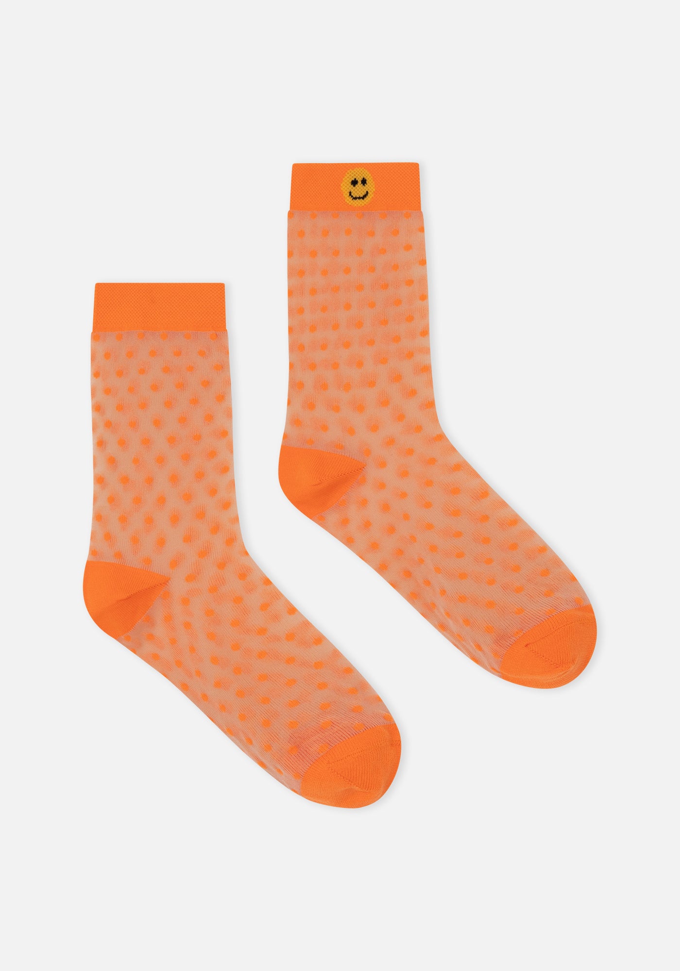 Chaussettes Nuii Orange Néon
