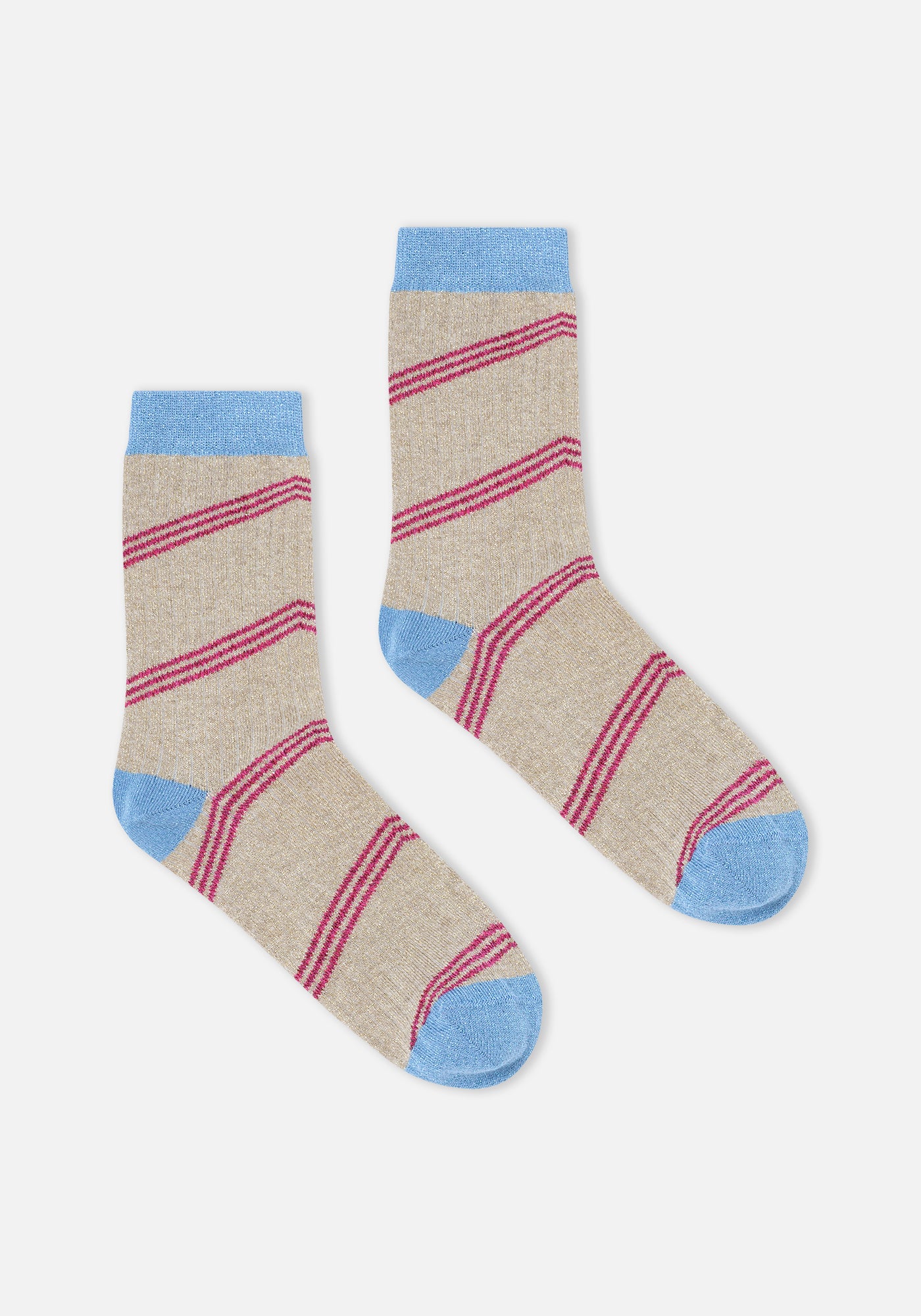 Calzini Colajet Lúrex Beige