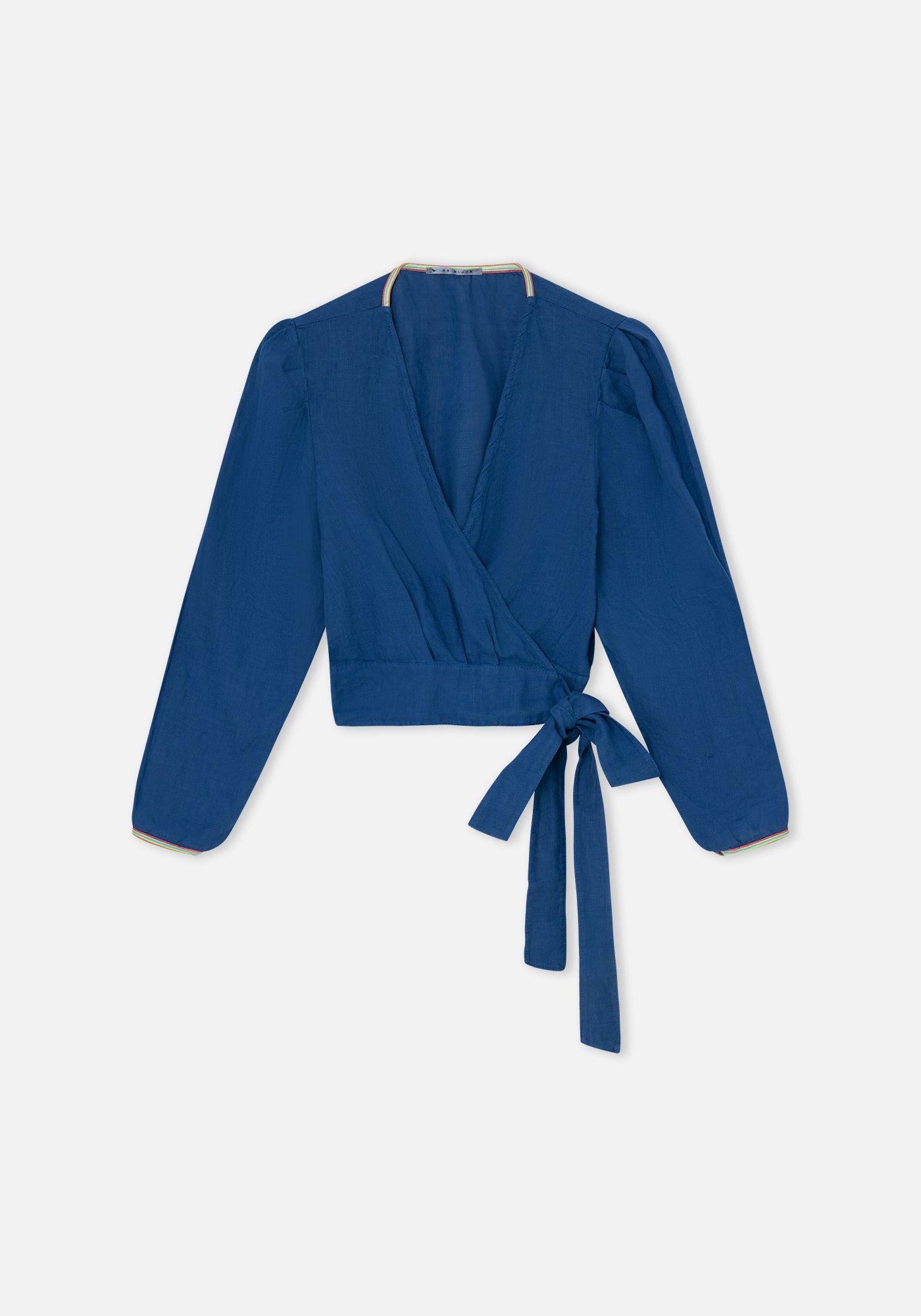 Blouse Capri Lin Bleu 
