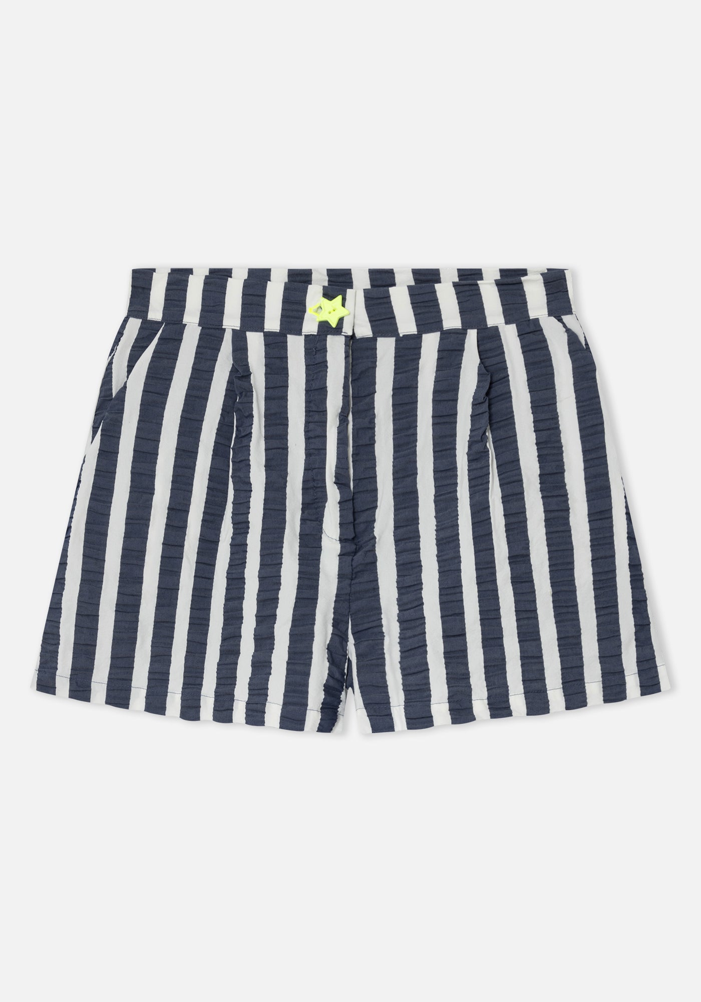 Short Star a Righe Blu