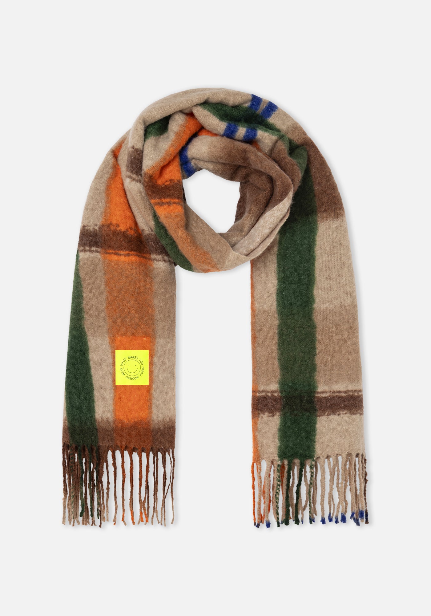 Sciarpa Scozzese Marrone