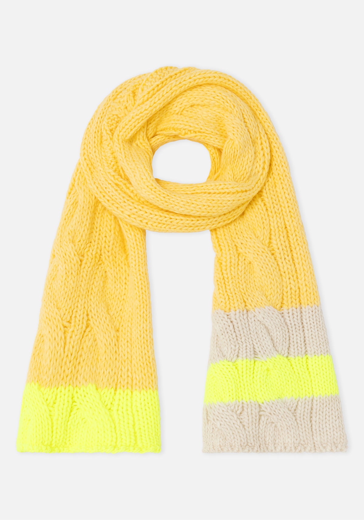 Sciarpa Confetti Giallo