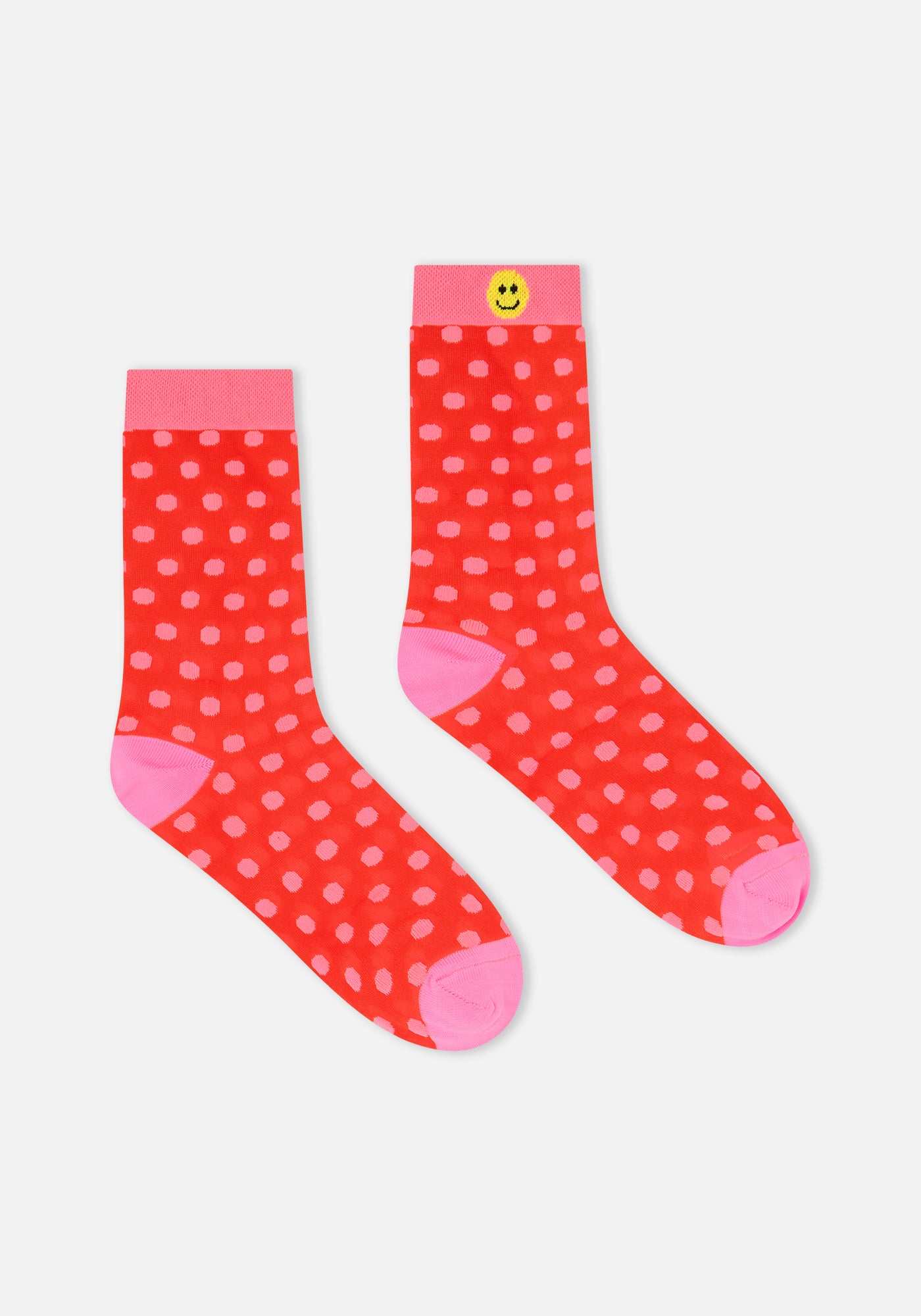Calcetines PolkaDot Rojo