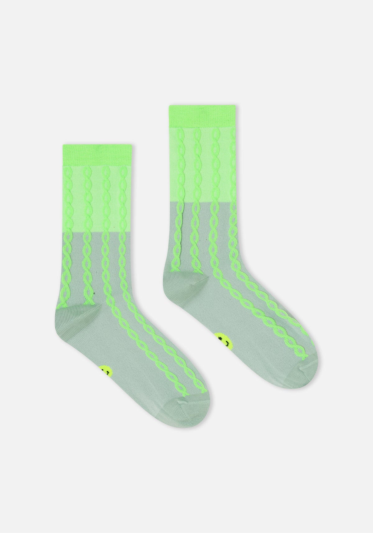 Chaussettes Plait Menthe