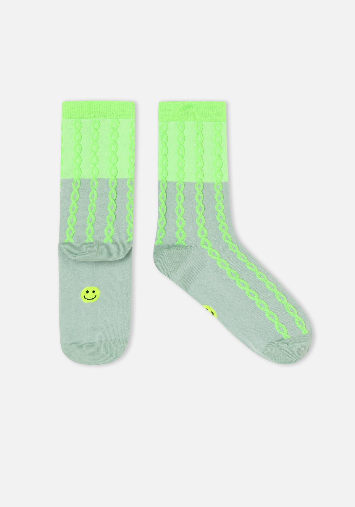 Chaussettes Plait Menthe