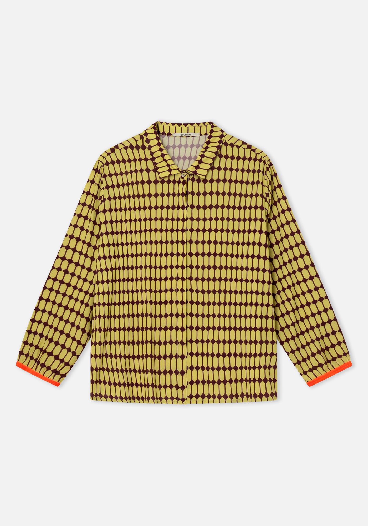 Chemise Rombos Jaune