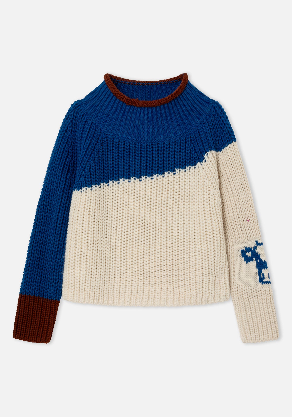 Pull Mow Bleu Marine