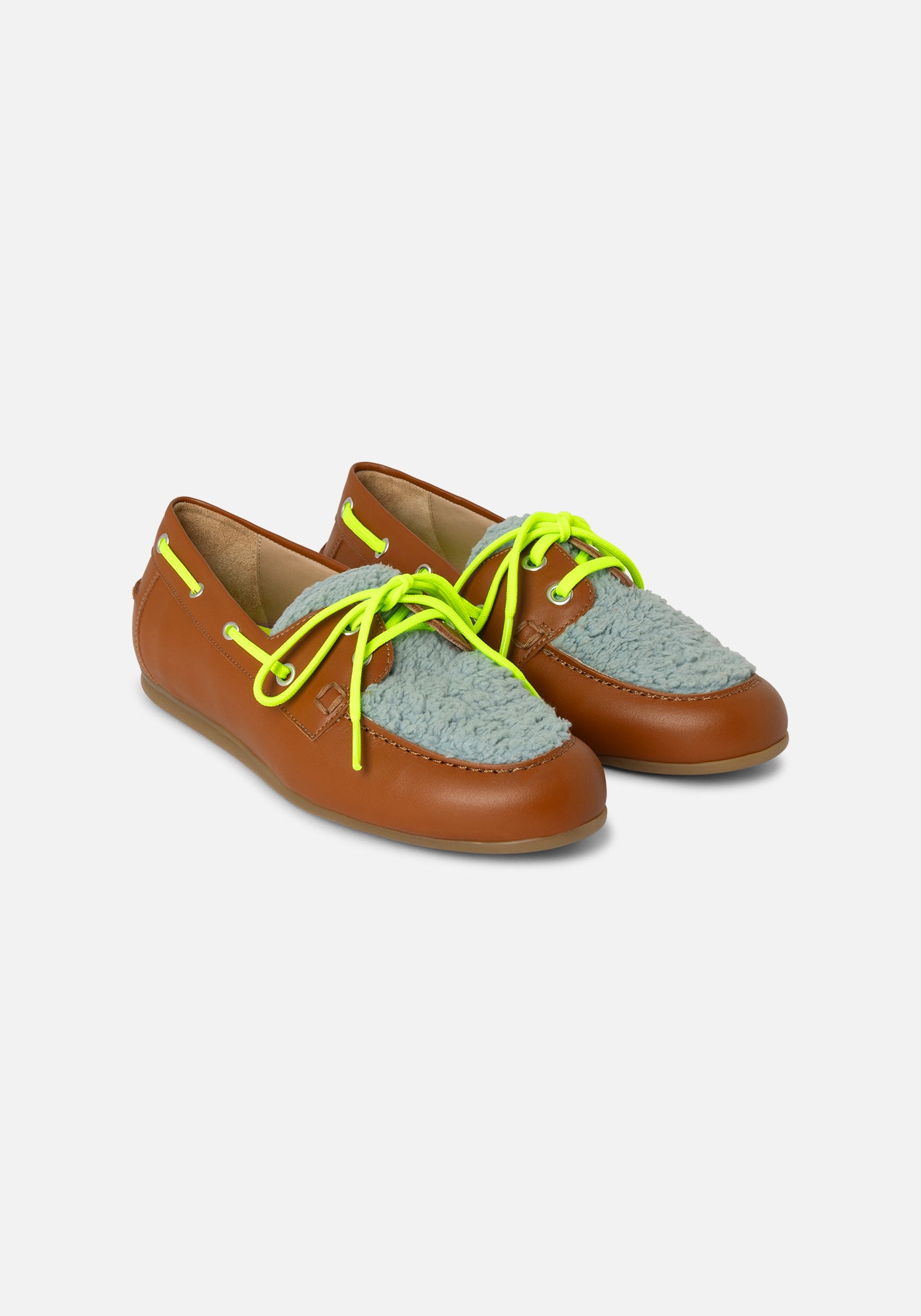 Mocassins Bateau Cuddly Bleu Ciel