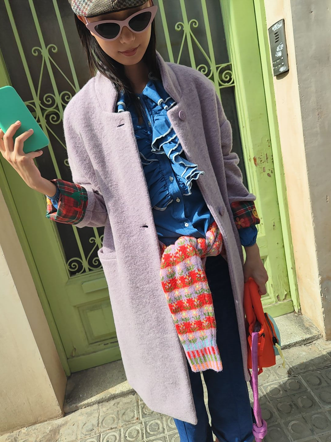 Manteau Como Lilas