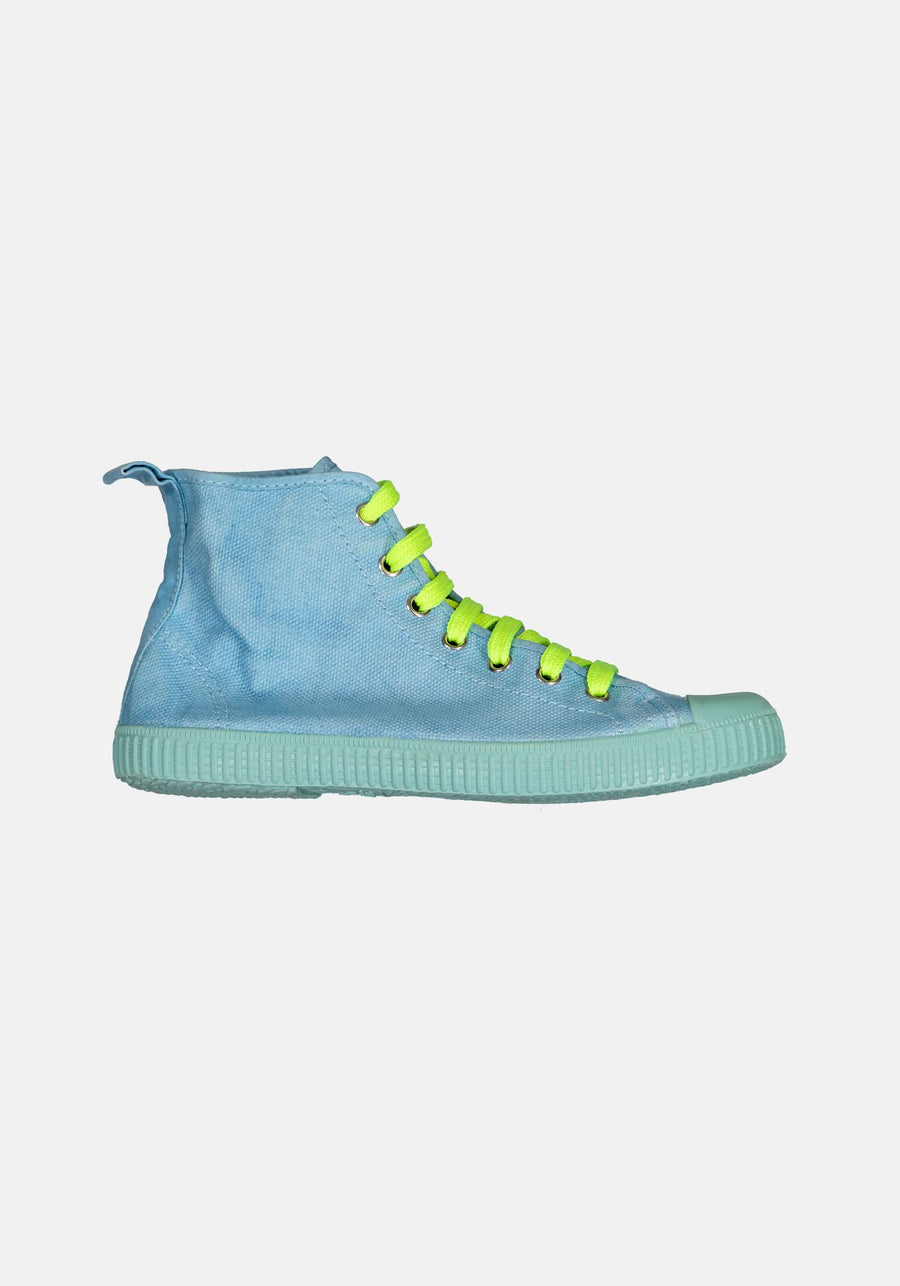 Baskets High Bamba Bleu