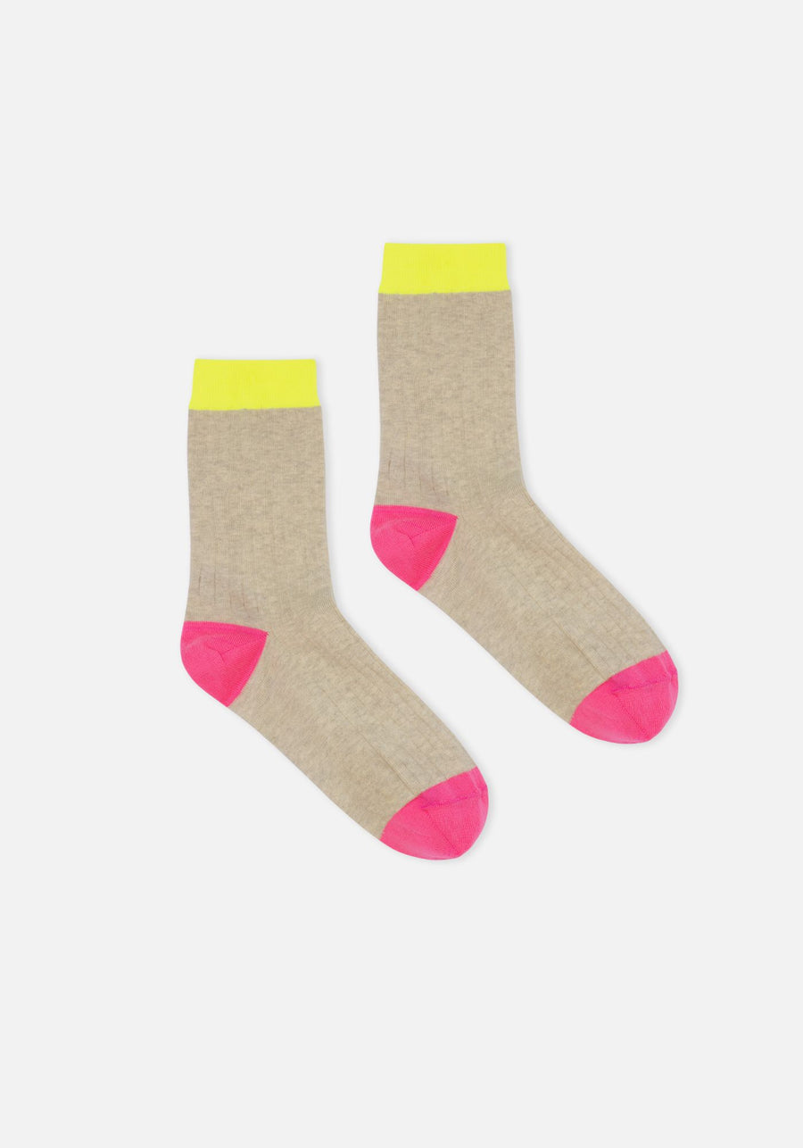 Chaussettes Calipo Ecru