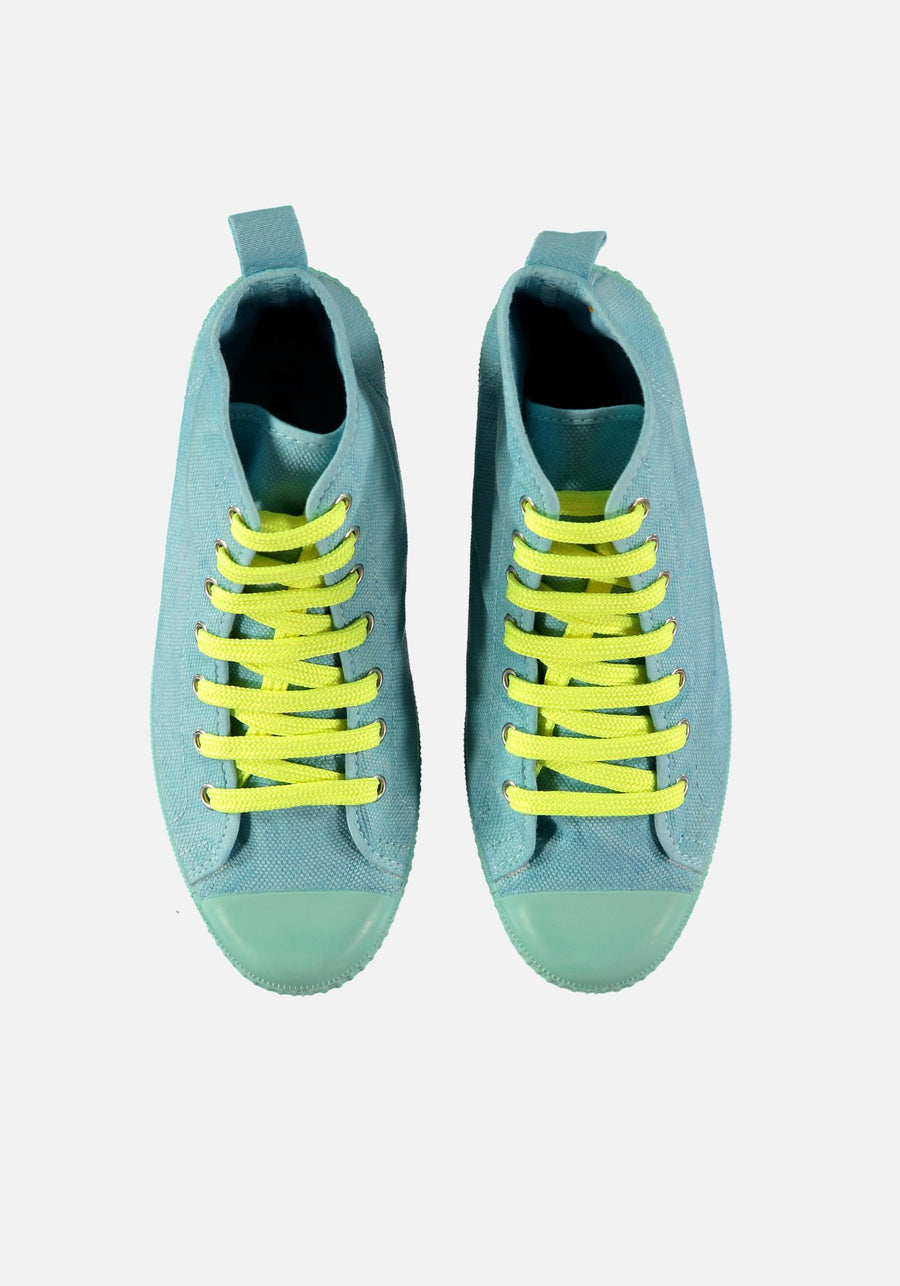 Baskets High Bamba Bleu
